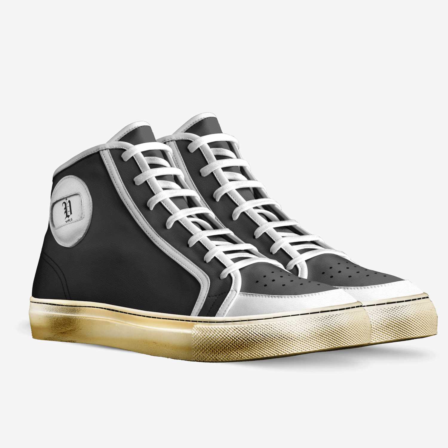 vics le 2 custom made in Italy shoes by Brayden Murphy | Double view