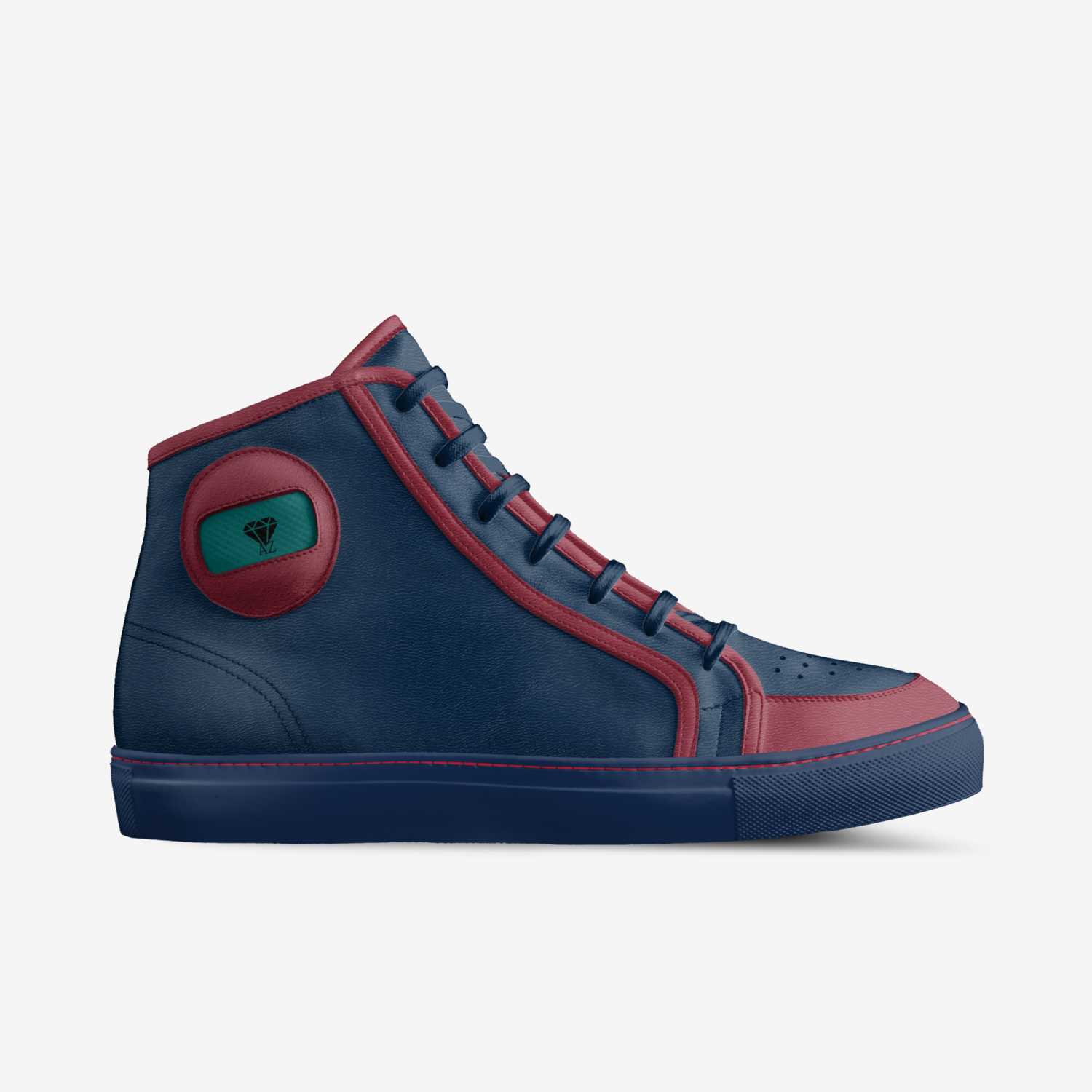 Azeb custom made in Italy shoes by Feven Semere | Side view