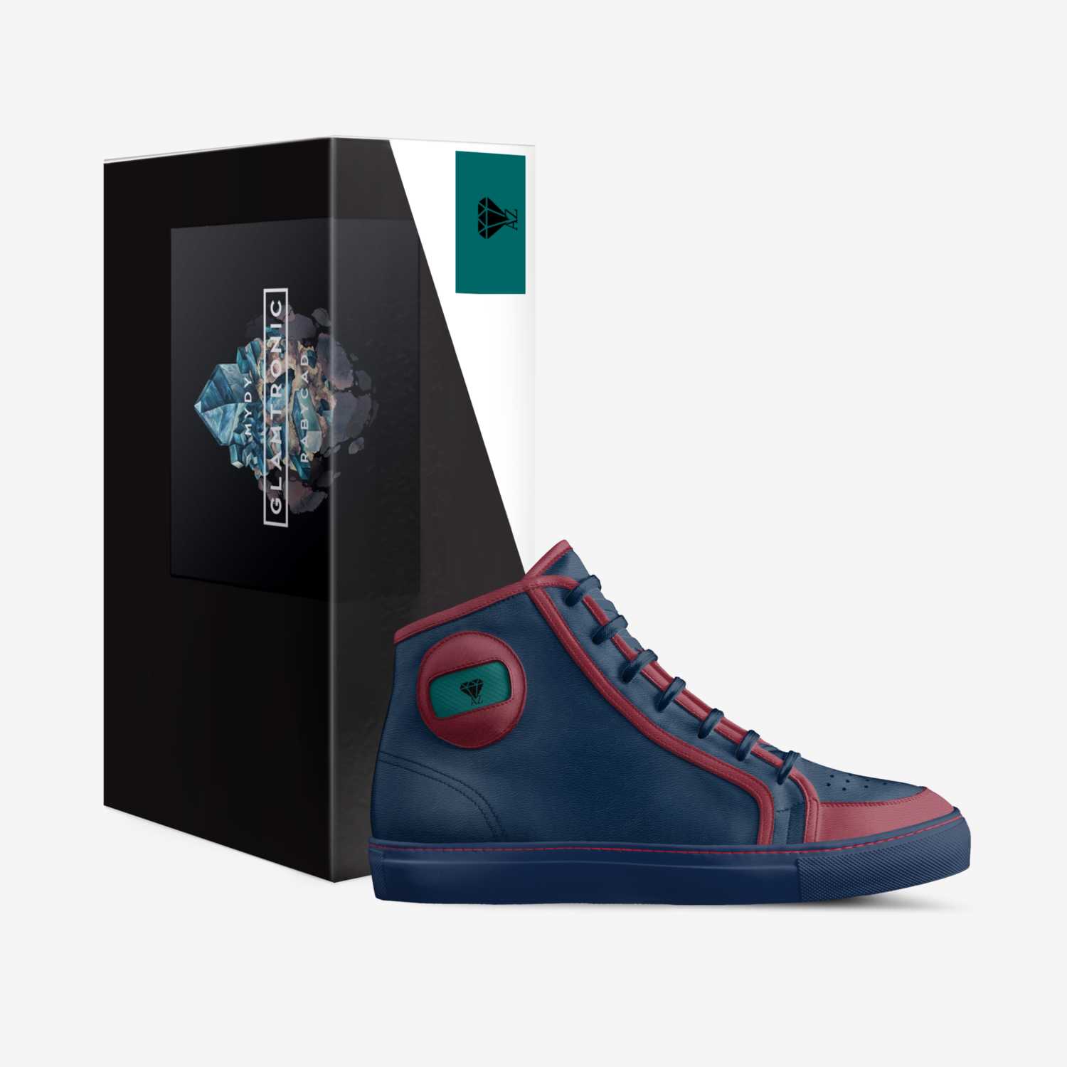 Azeb custom made in Italy shoes by Feven Semere | Box view