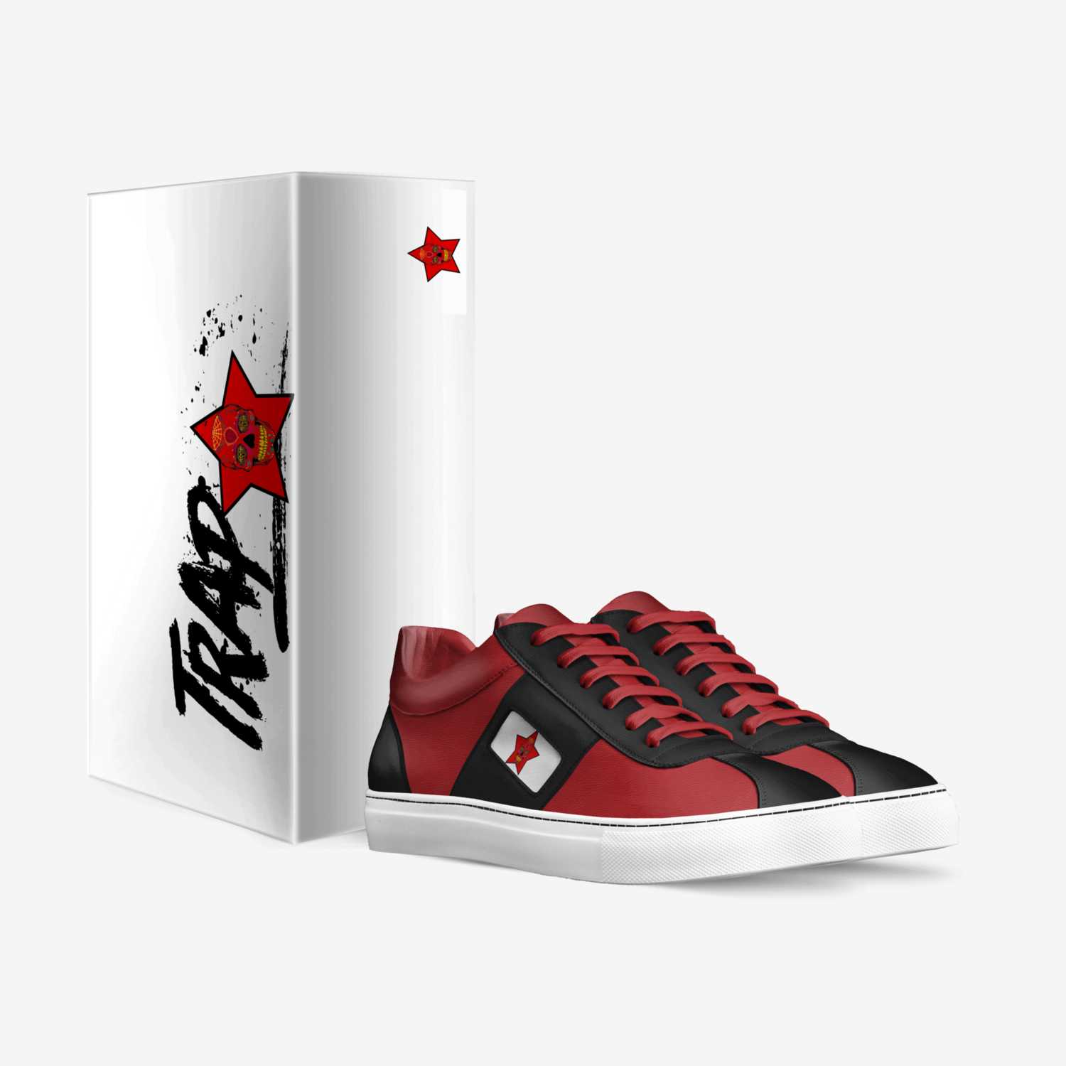 Trap stars  custom made in Italy shoes by Erik Sosa | Box view