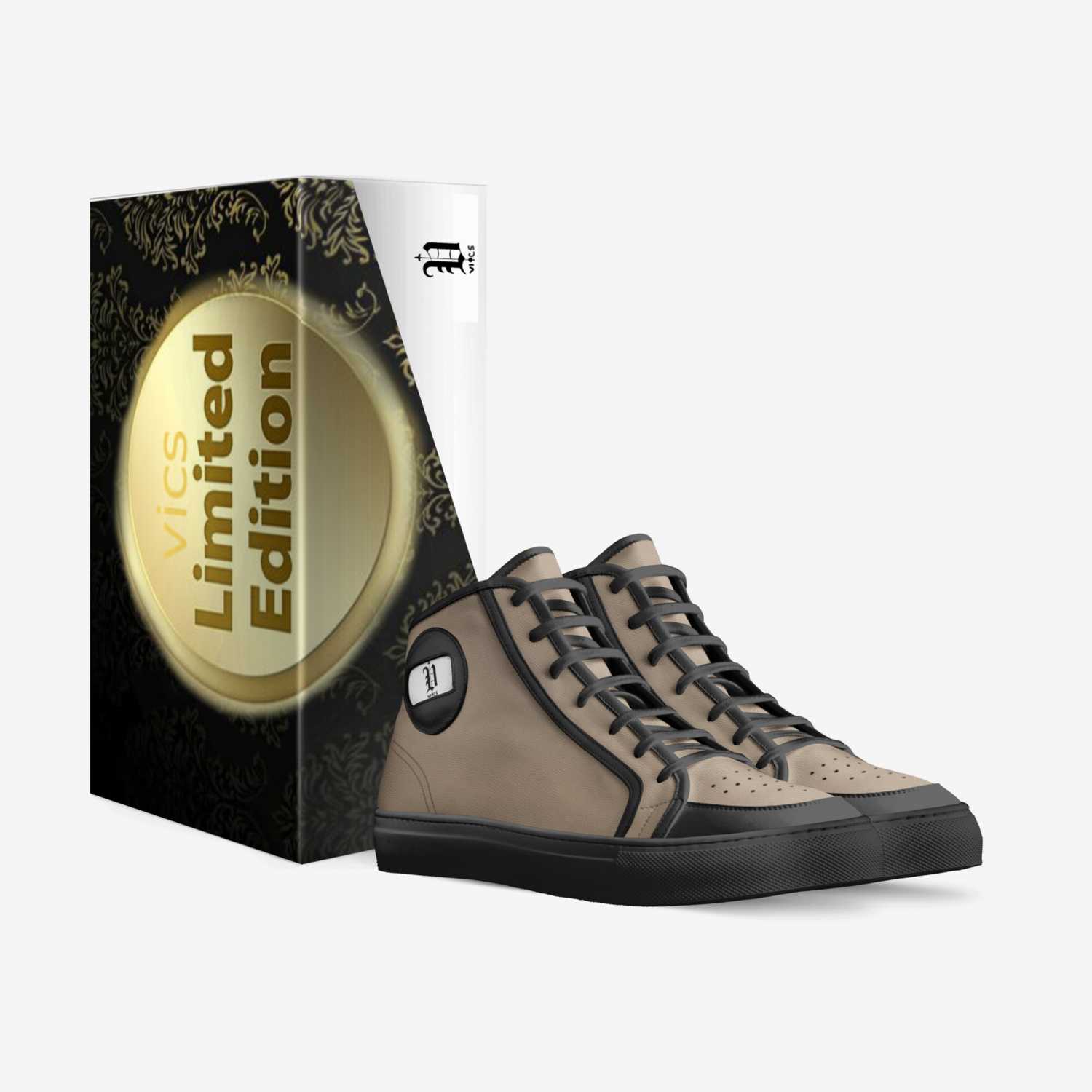 vics le 5 custom made in Italy shoes by Brayden Murphy | Box view