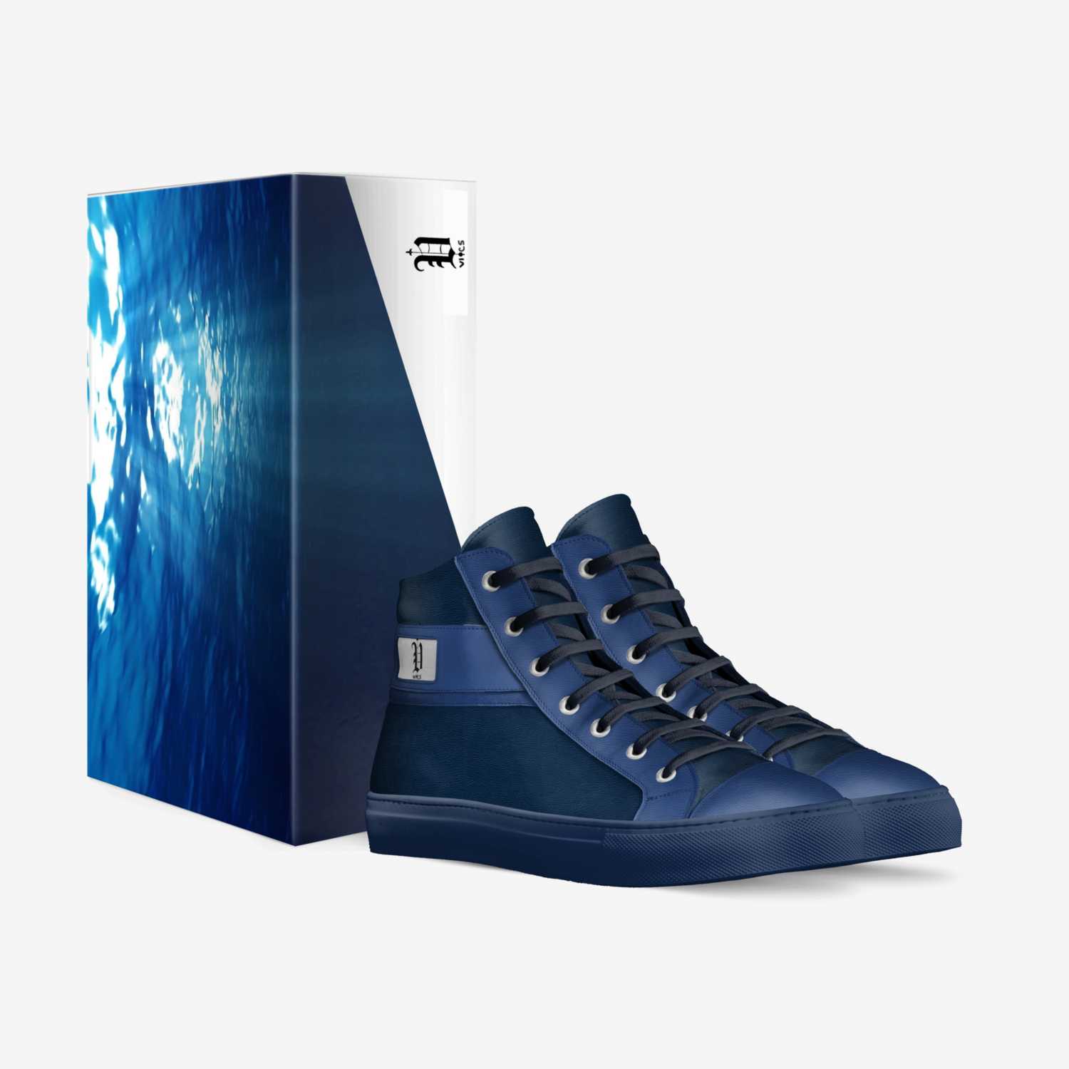 vics ocean custom made in Italy shoes by Brayden Murphy | Box view