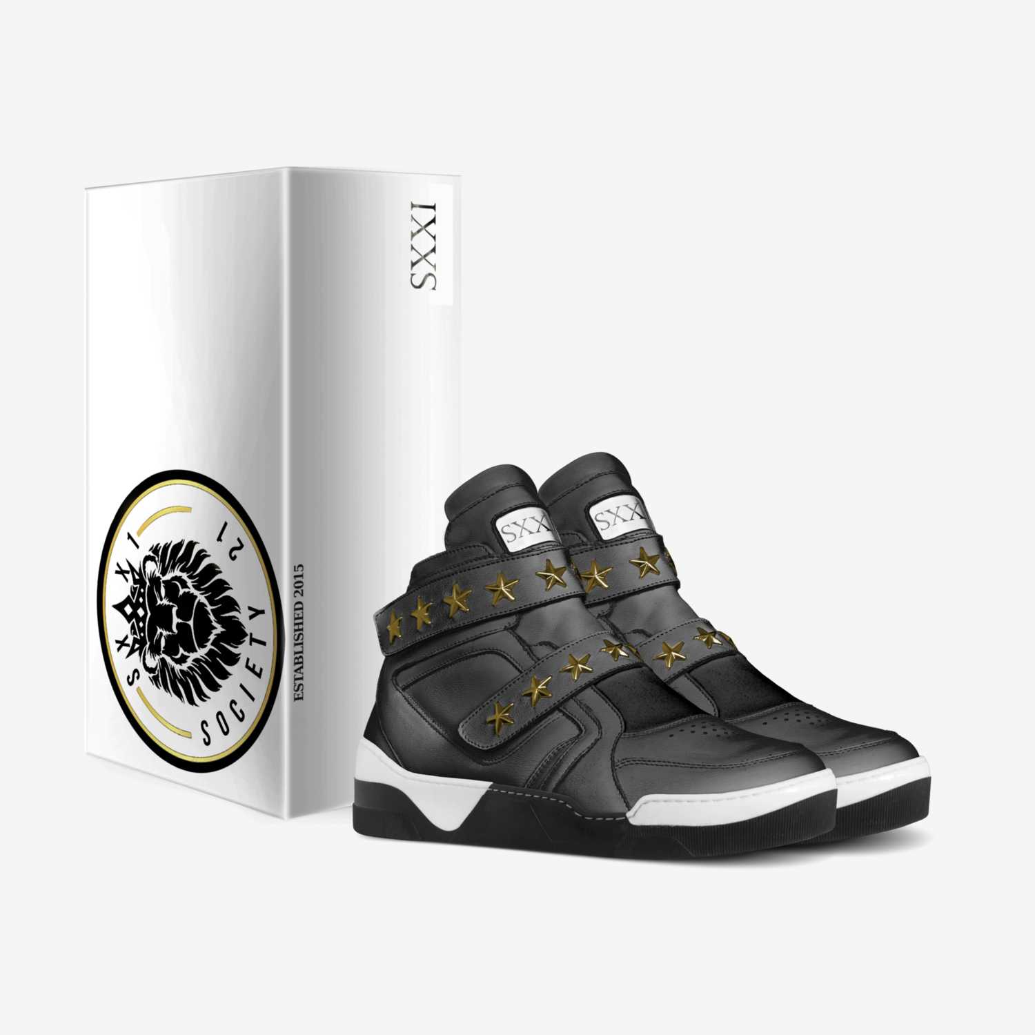 SXXI Blackstar custom made in Italy shoes by Society 21 | Box view