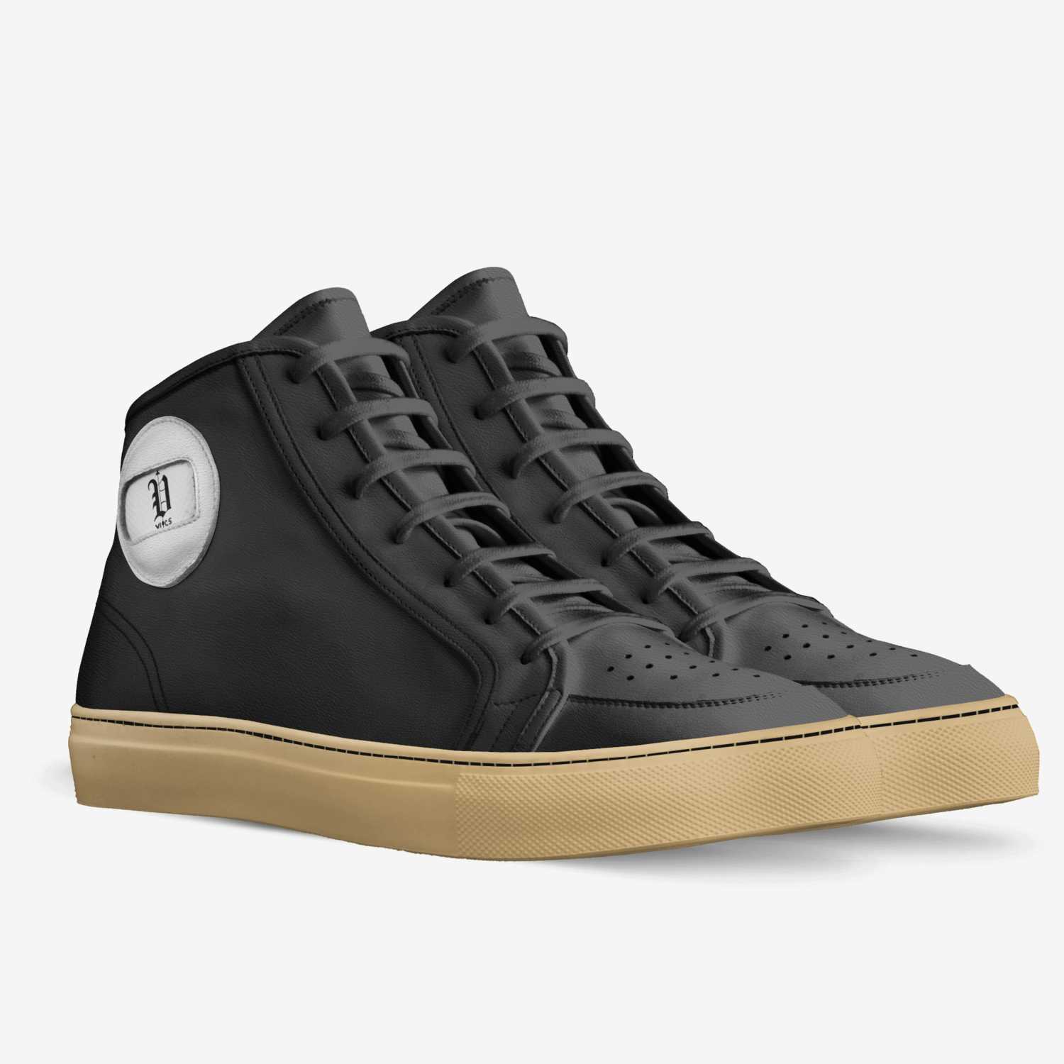 vics clyde classic custom made in Italy shoes by Brayden Murphy | Double view