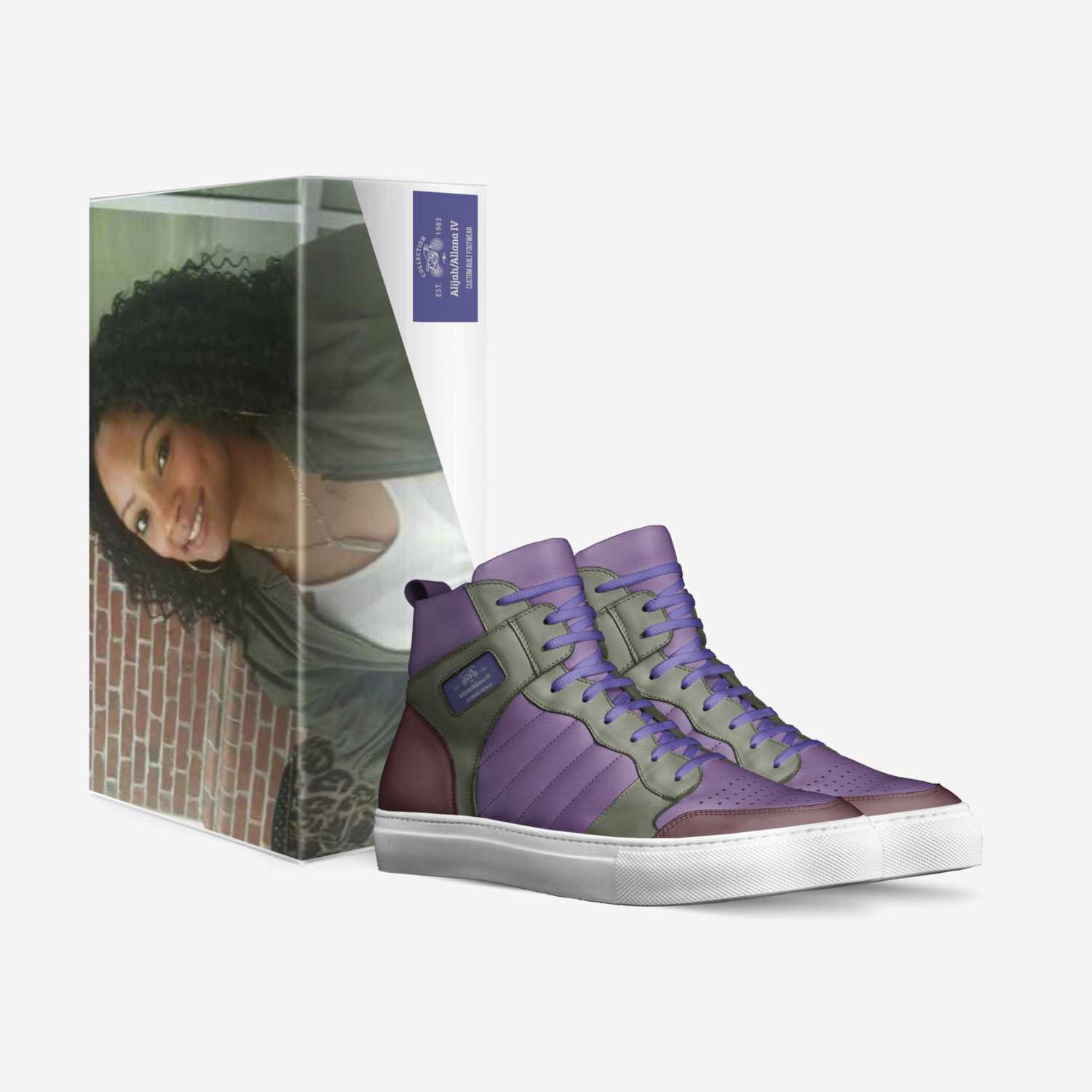 Alijah/Allana IV custom made in Italy shoes by Sherian L Smith | Box view
