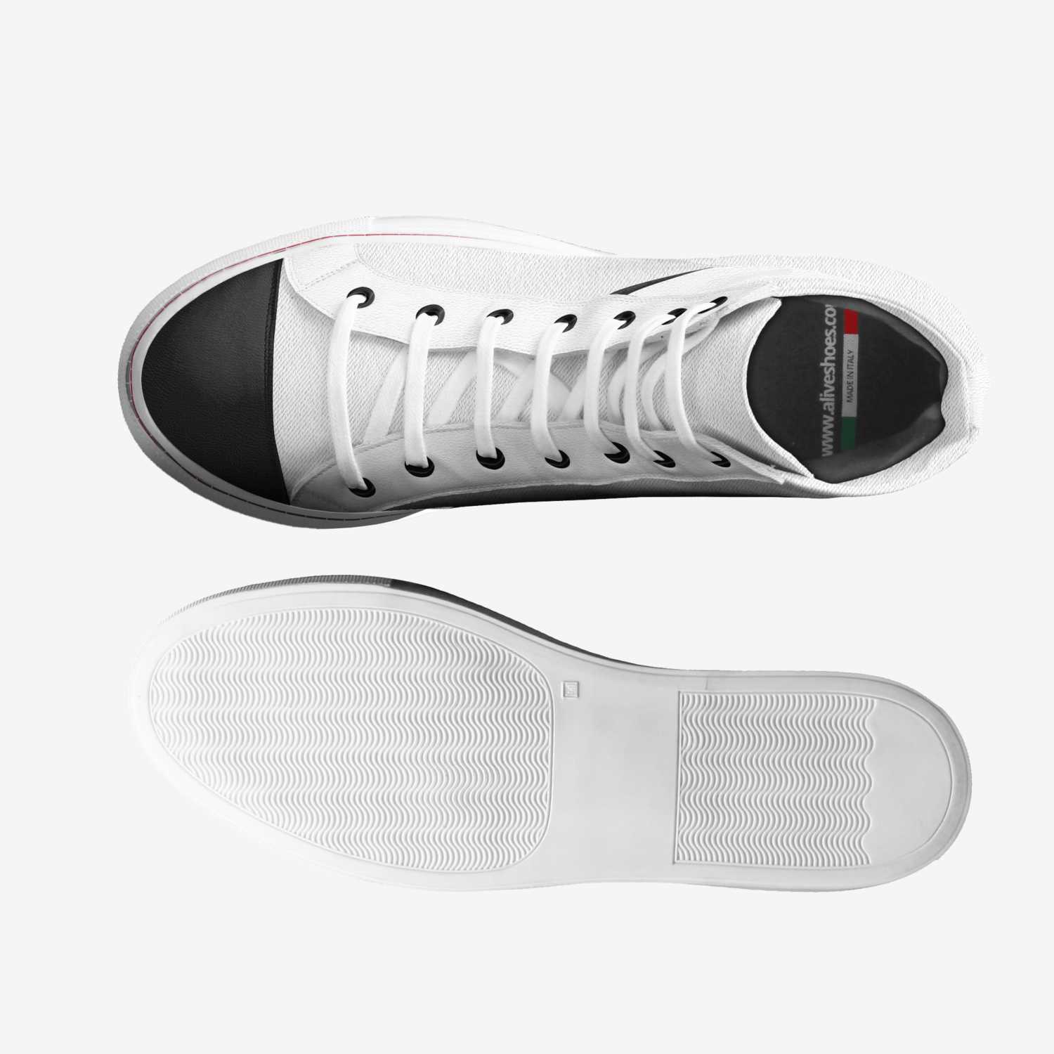Clout Shoes custom made in Italy shoes by Zoe Patrick | Top view