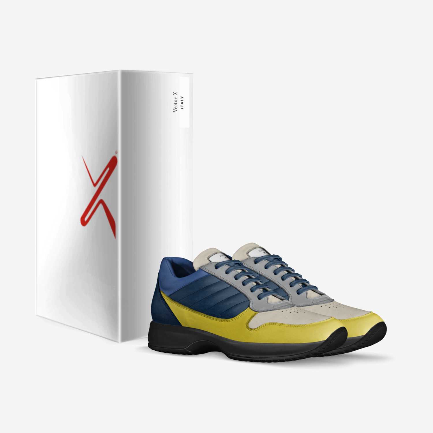 Vector X custom made in Italy shoes by Jonathan Hou | Box view