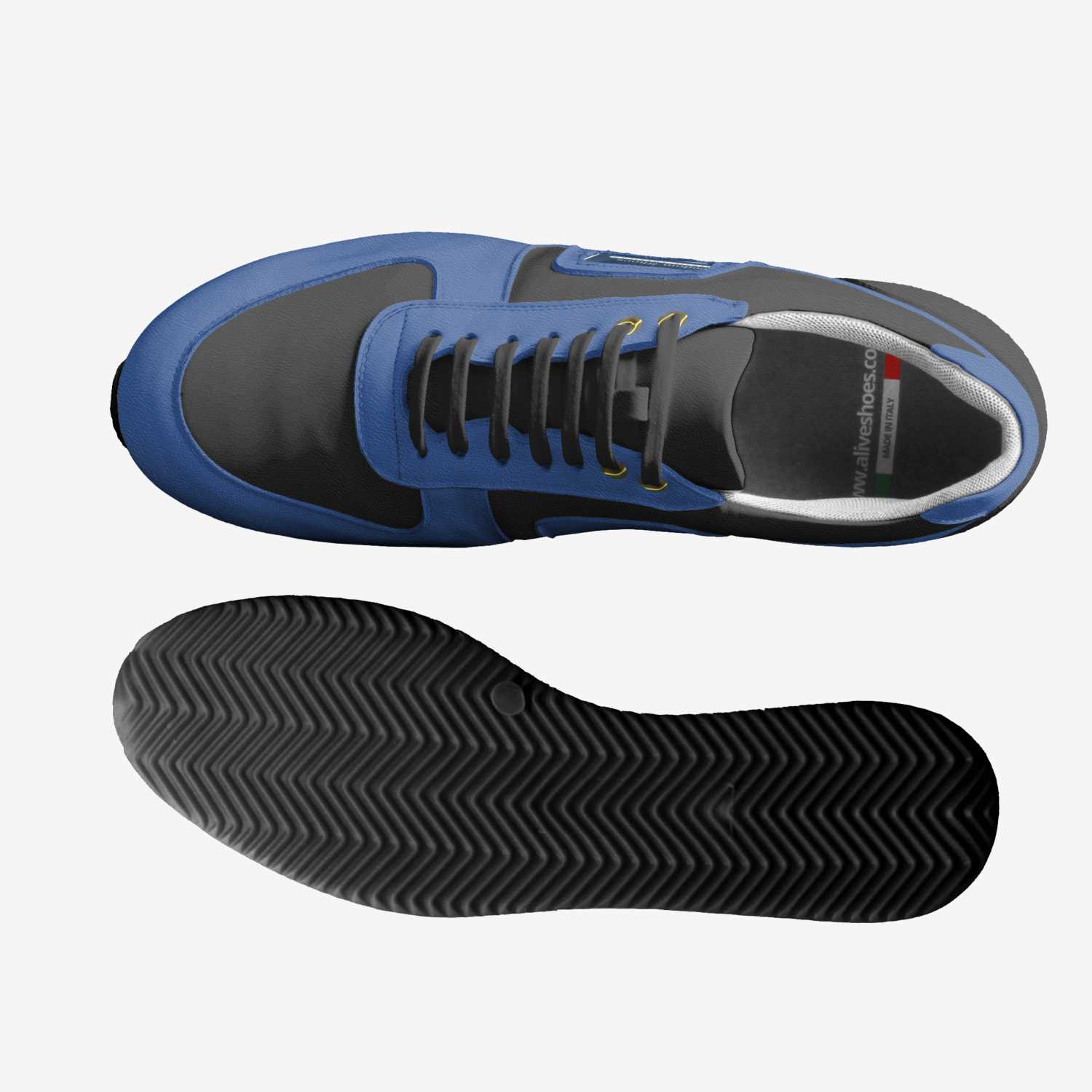 Freedom Shoes  custom made in Italy shoes by Sam Doaks | Top view