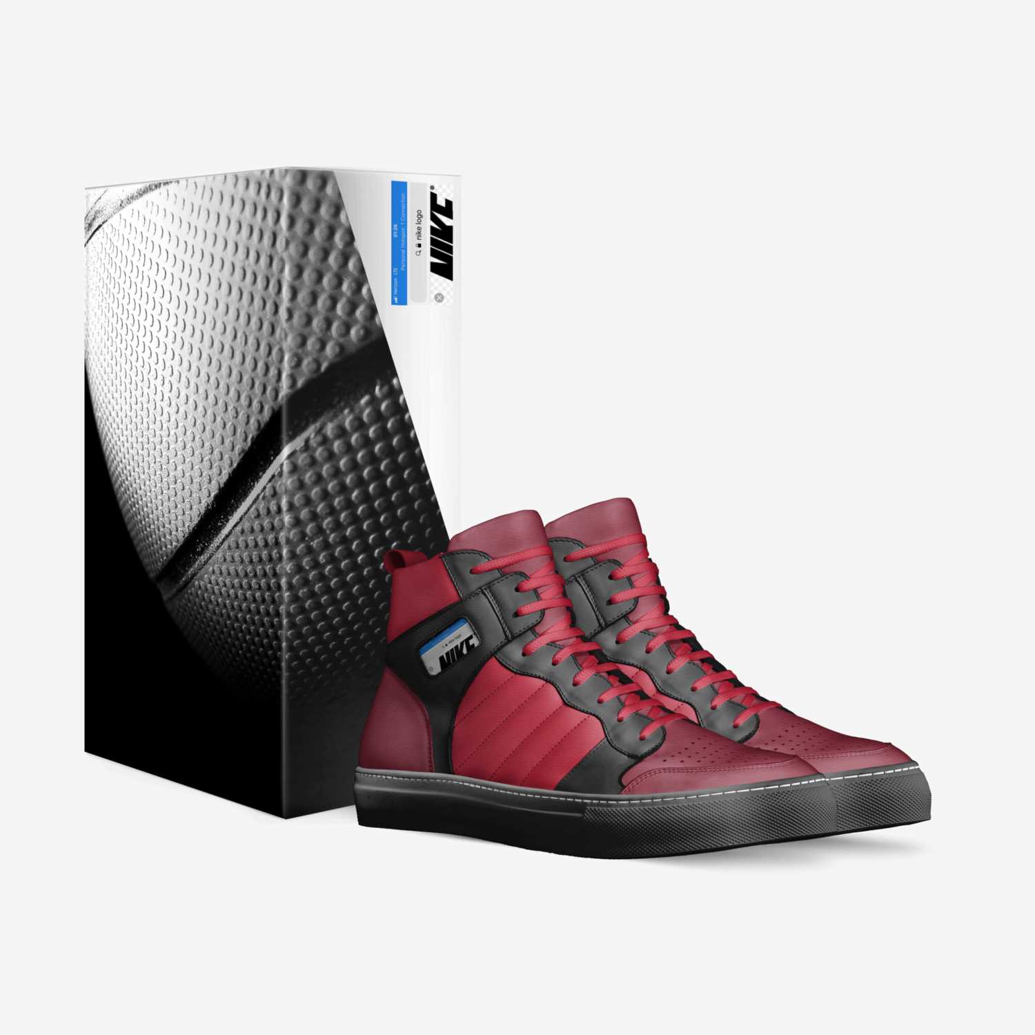 Nlx25565 custom made in Italy shoes by Ronai | Box view