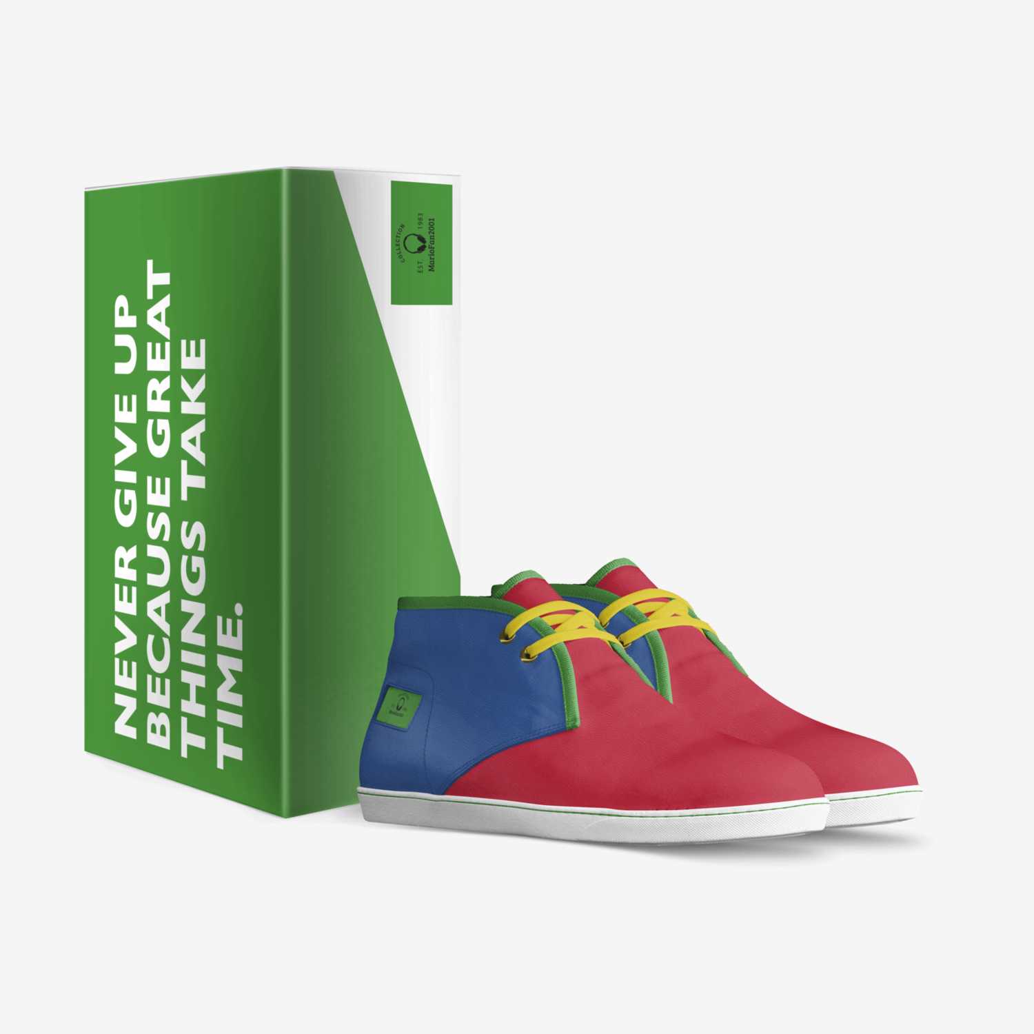 MarioF custom made in Italy shoes by Carson Gates | Box view