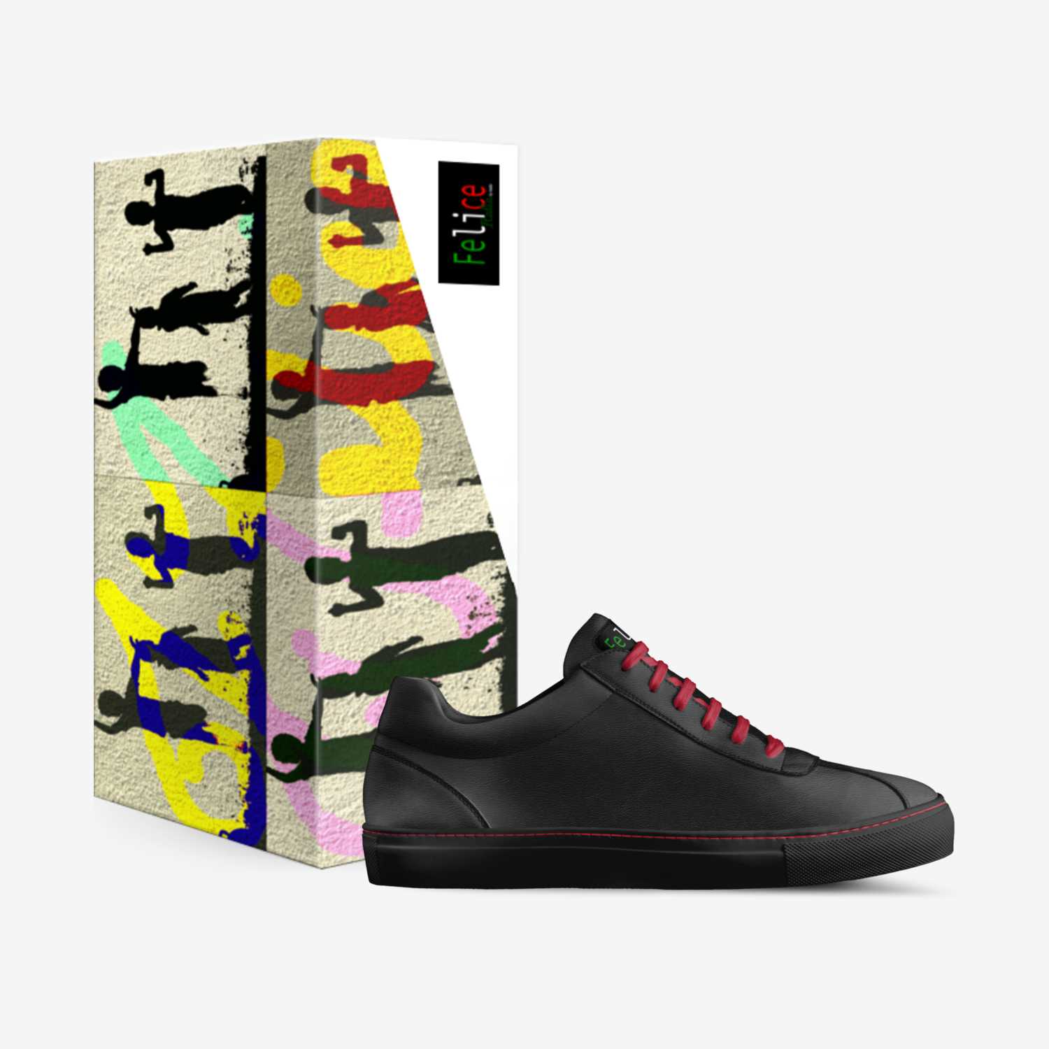 Felice Italia custom made in Italy shoes by Malik O'Neal | Box view