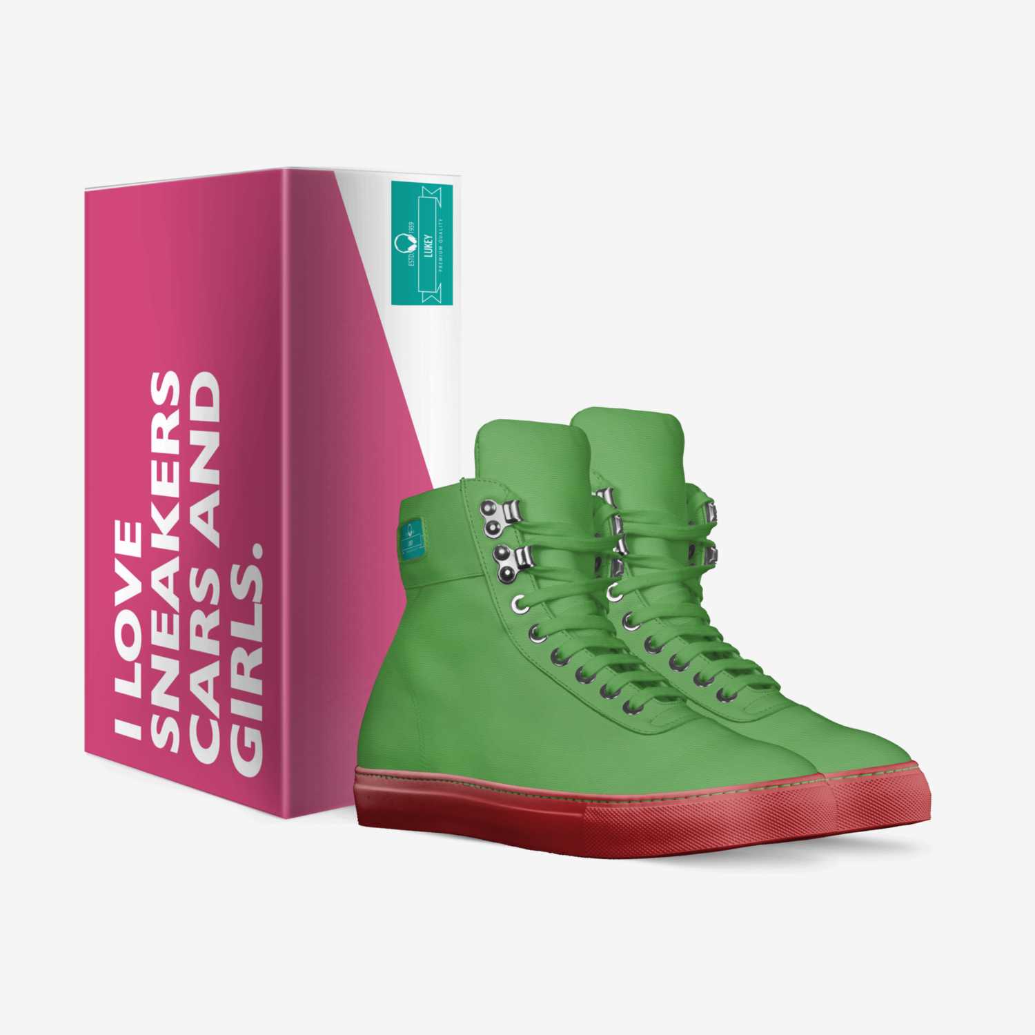 Lukey  custom made in Italy shoes by Luke William Jewell | Box view
