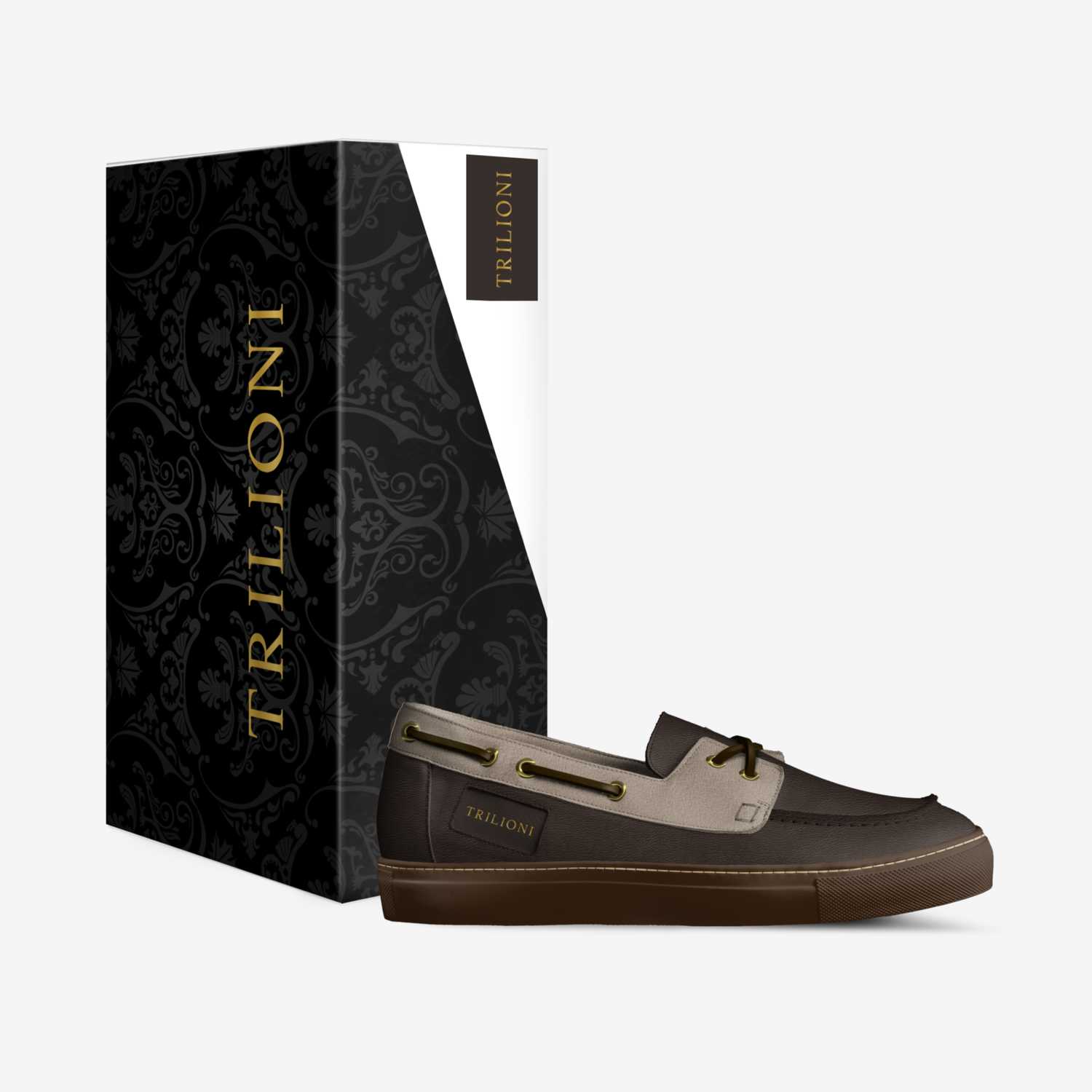 Trilioni "Olympus"  custom made in Italy shoes by Jay Frye | Box view