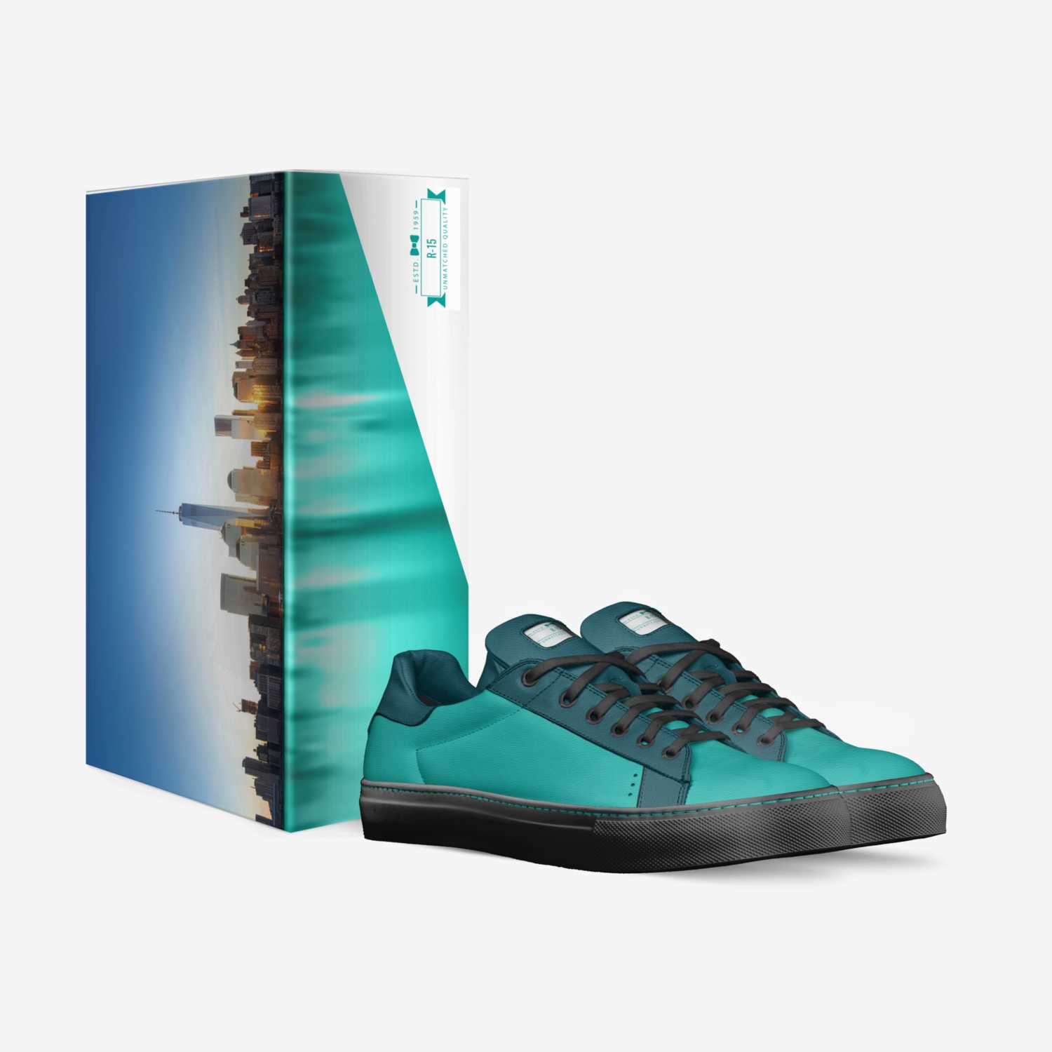 R-15 custom made in Italy shoes by Ronai | Box view