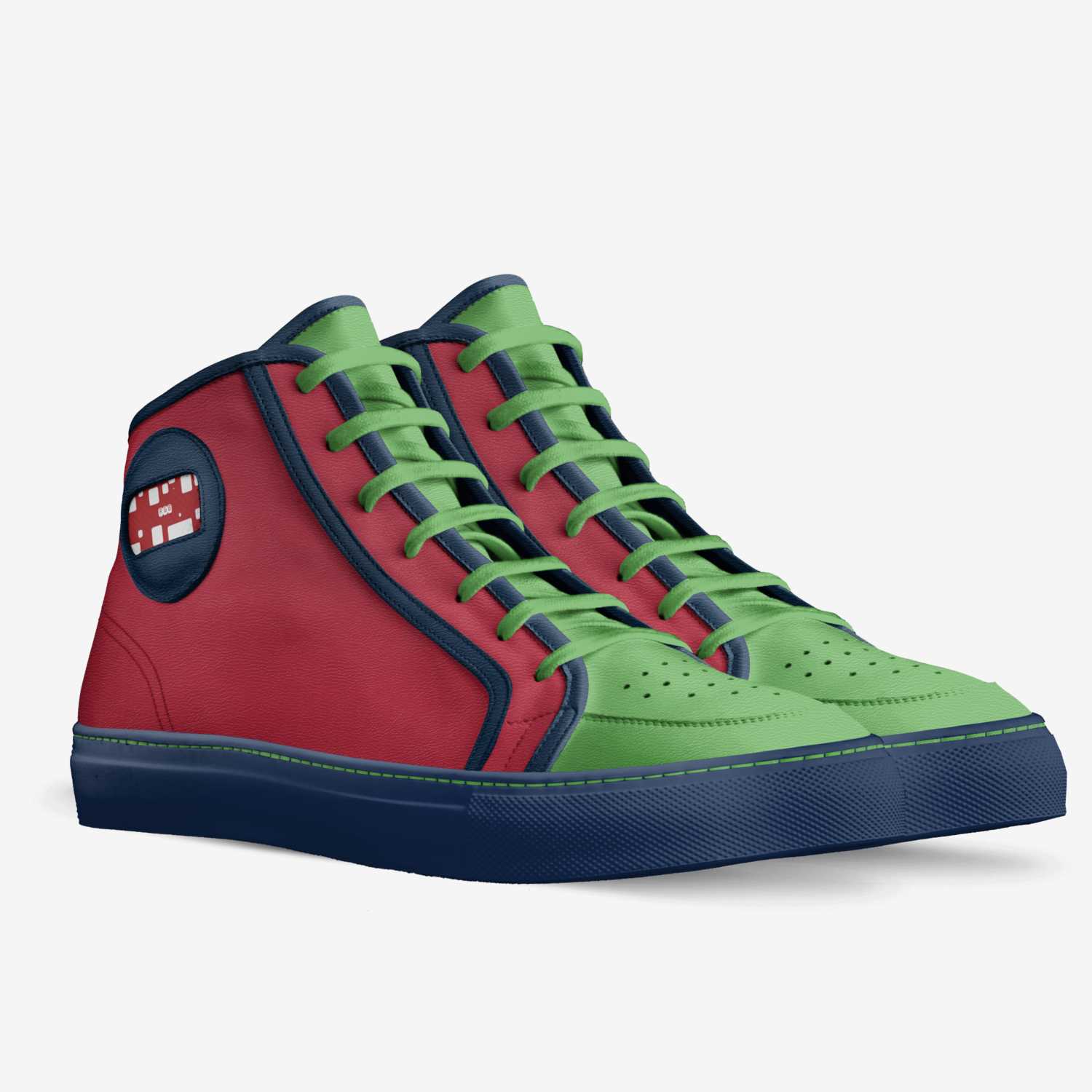RGB custom made in Italy shoes by Nikhil Shinde | Double view
