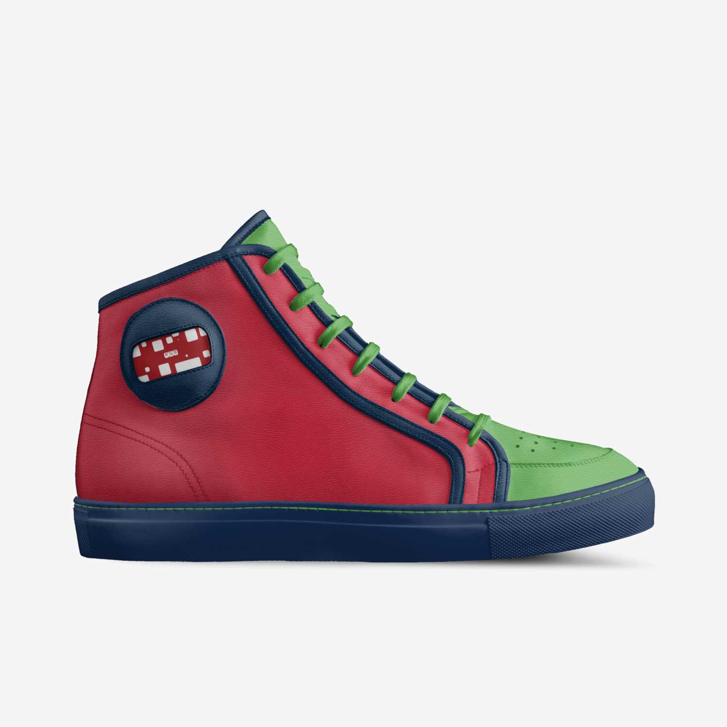 RGB custom made in Italy shoes by Nikhil Shinde | Side view