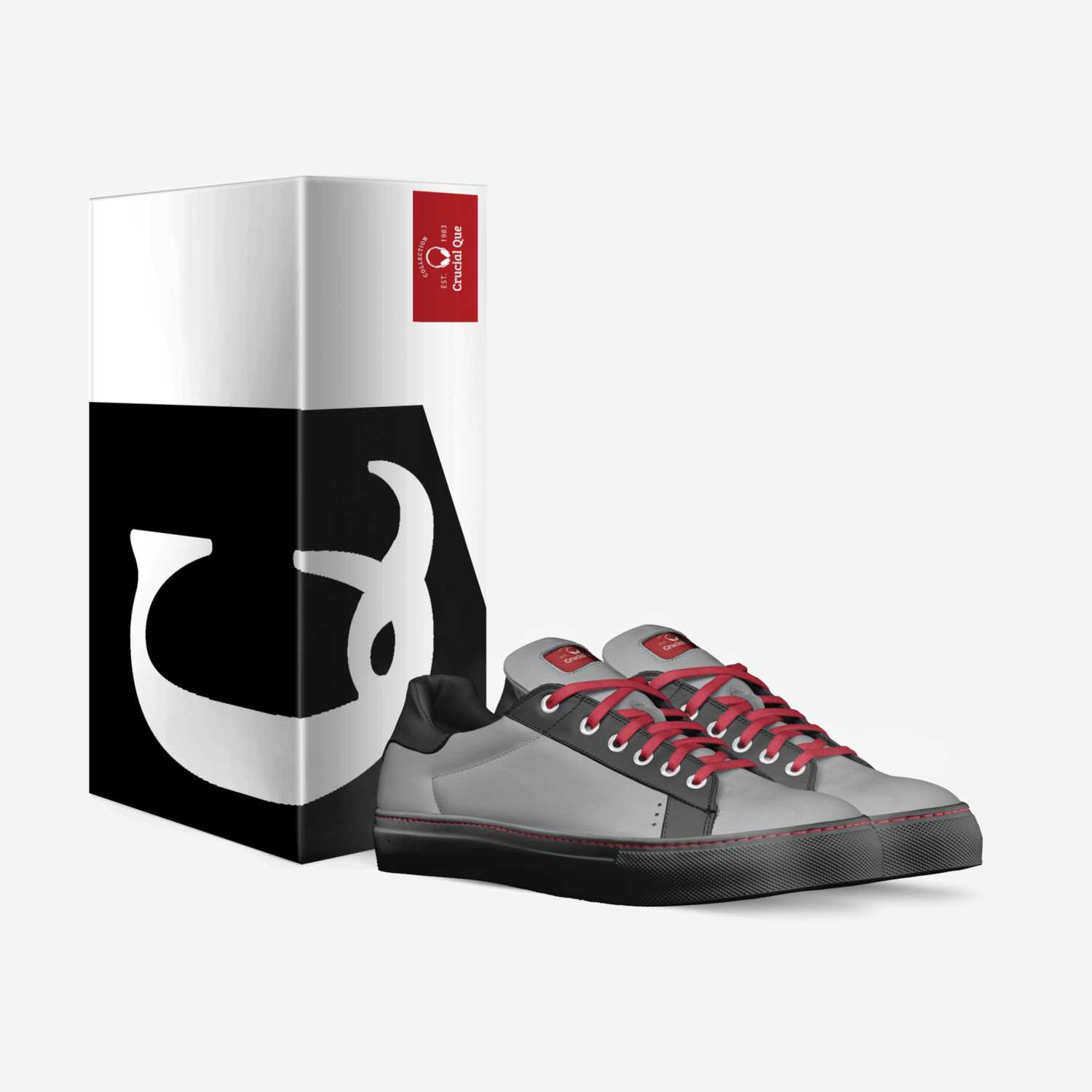 Crucial Que custom made in Italy shoes by Quadrel | Box view