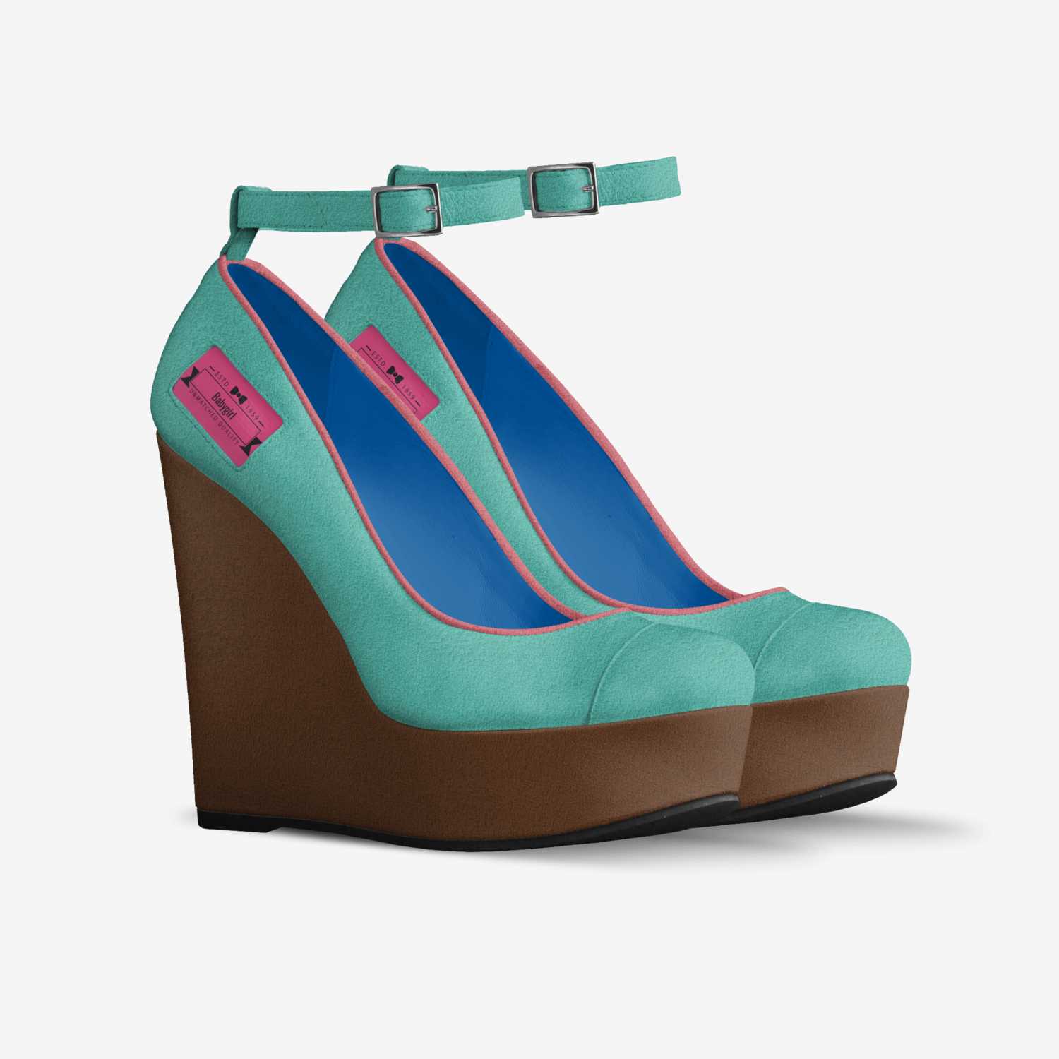 Babygirl custom made in Italy shoes by Jaelyn Givens | Double view