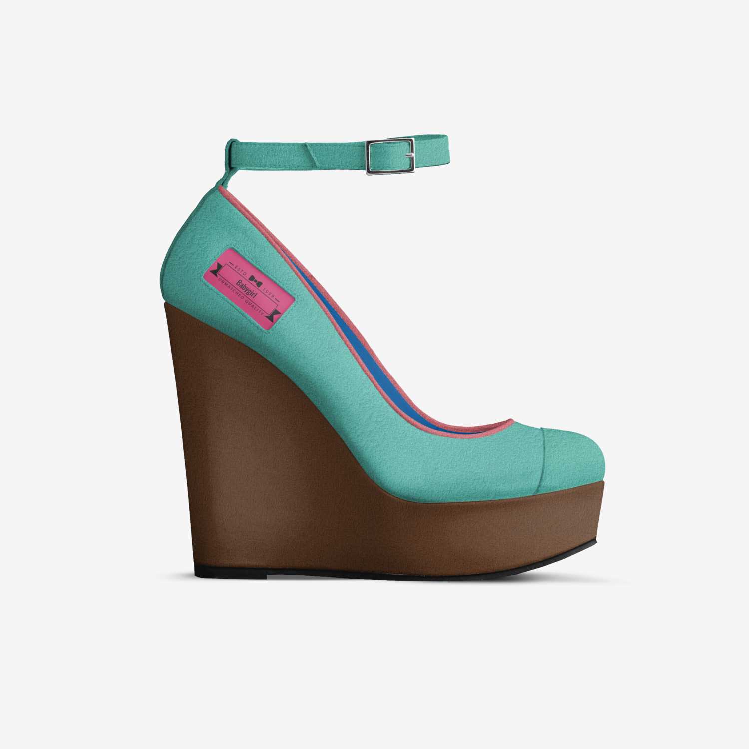 Babygirl custom made in Italy shoes by Jaelyn Givens | Side view
