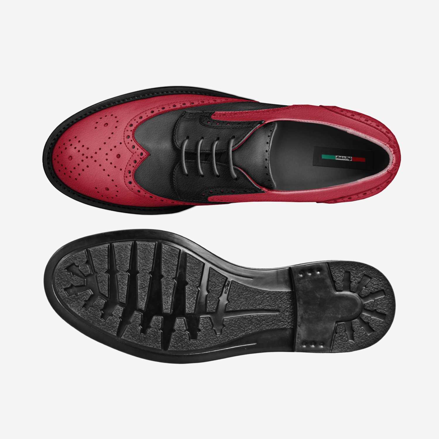 Poet custom made in Italy shoes by Rundell Irvin | Top view