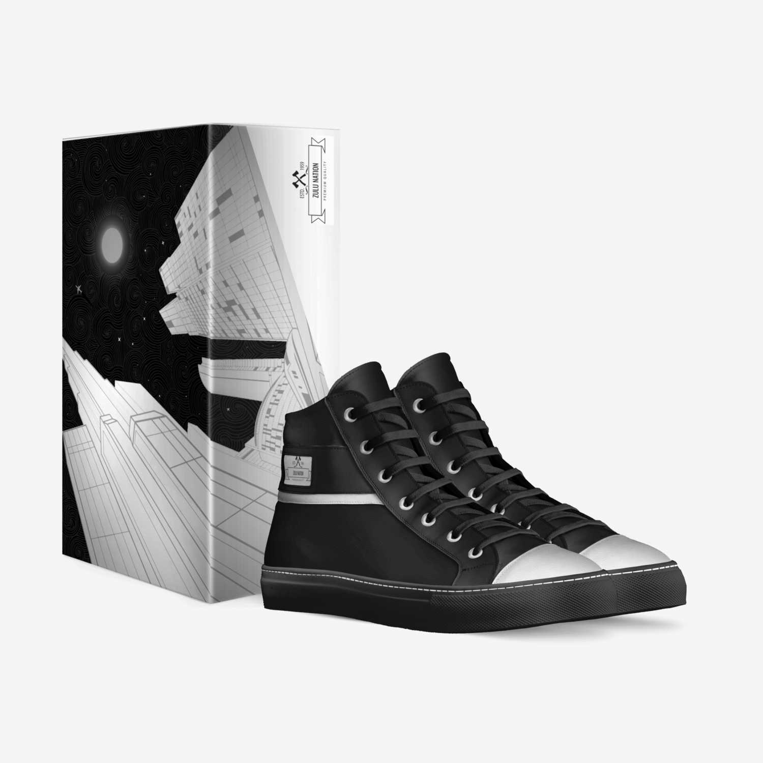 Zulu Nation custom made in Italy shoes by Mike Wilson | Box view