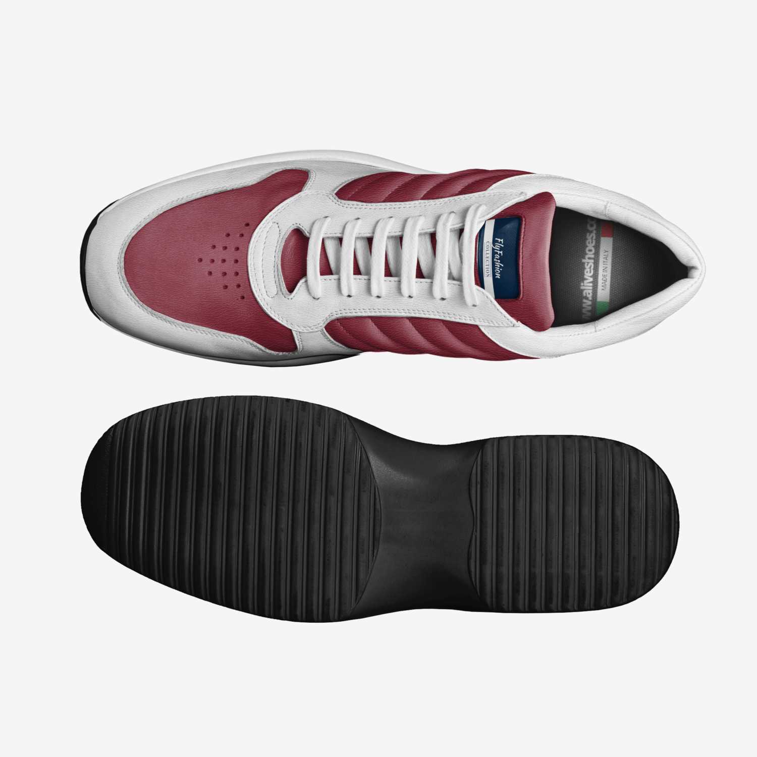 FlyFashion  custom made in Italy shoes by Mike Reed | Top view