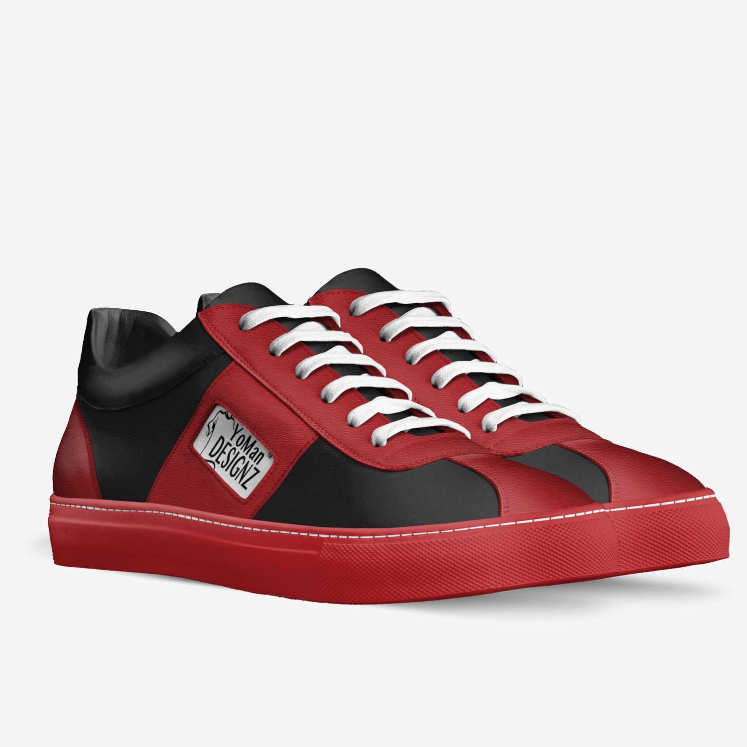 YoMan Originals custom made in Italy shoes by Jahshawun Youmans | Double view
