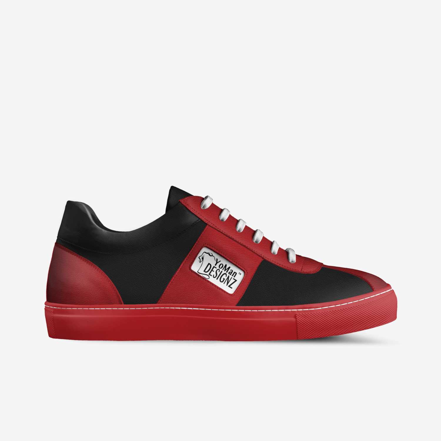 YoMan Originals custom made in Italy shoes by Jahshawun Youmans | Side view