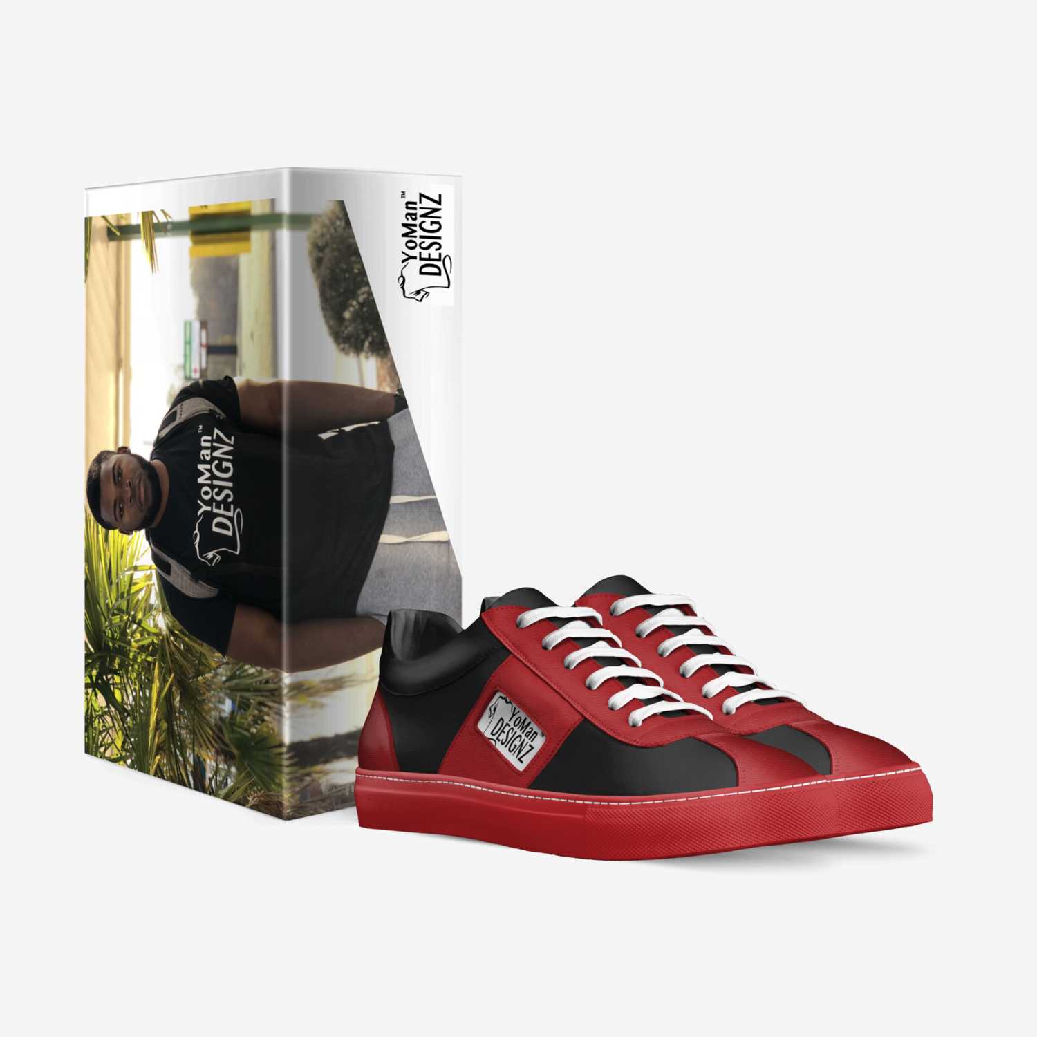 YoMan Originals custom made in Italy shoes by Jahshawun Youmans | Box view