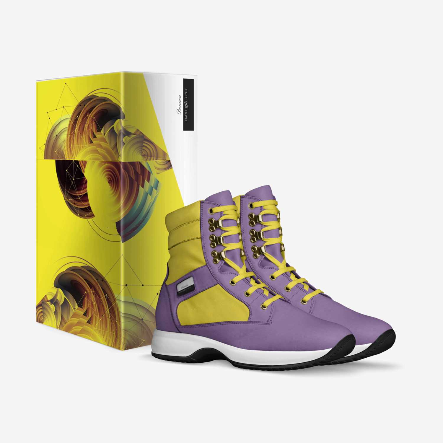 Dannen custom made in Italy shoes by Moses Dannen | Box view