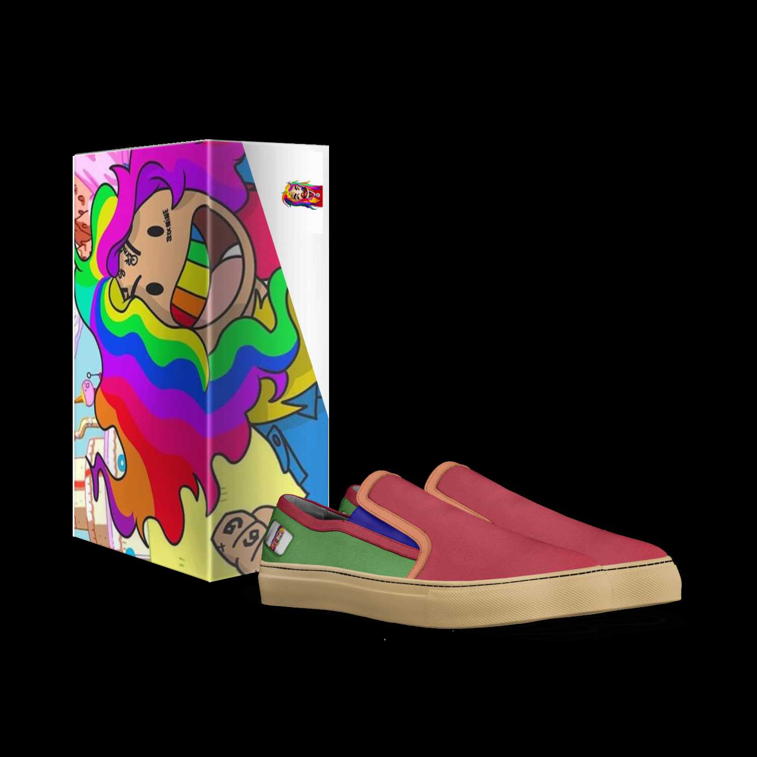 6ix9ine custom shoes