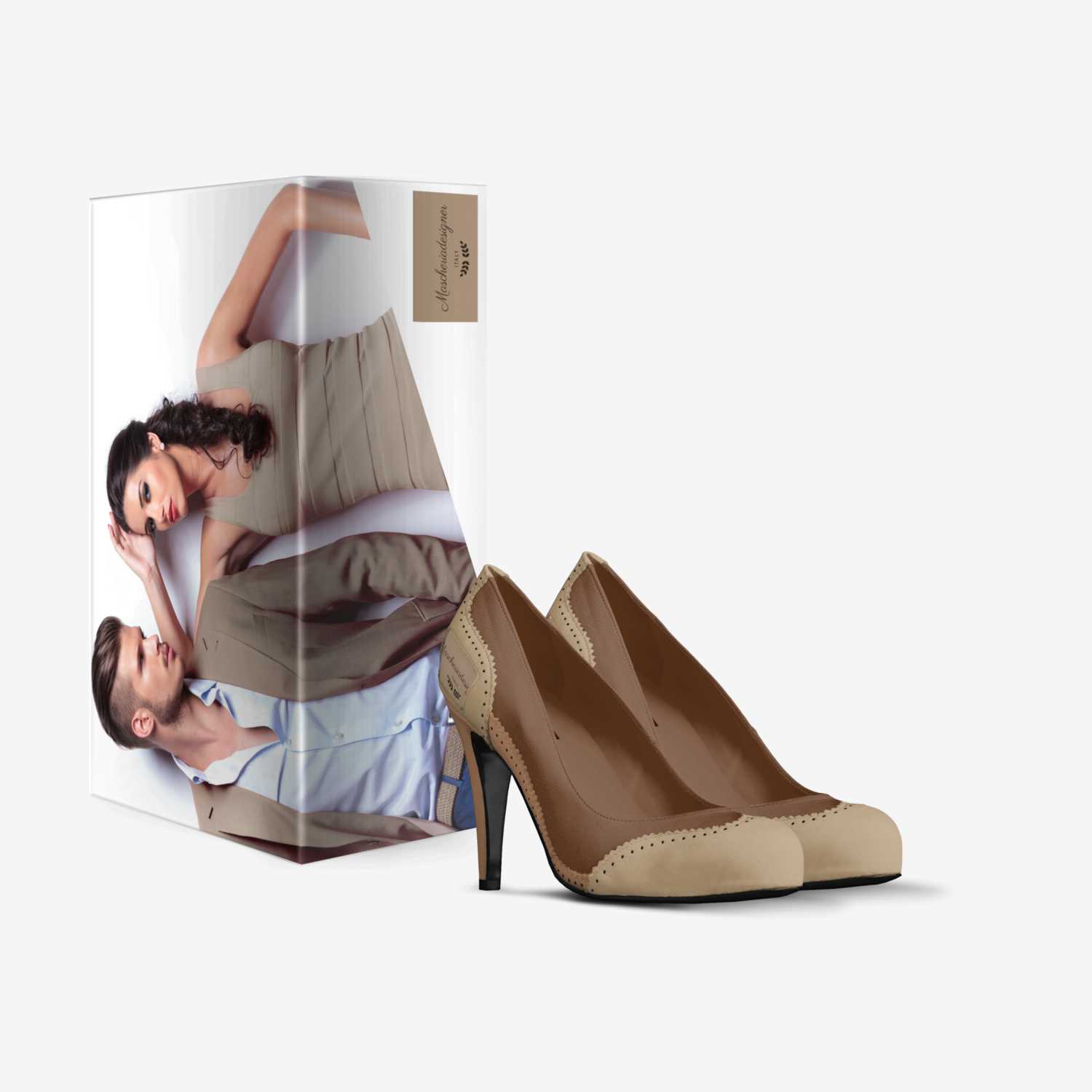 Mascheriadesigner custom made in Italy shoes by Mascheria G Perdue | Box view