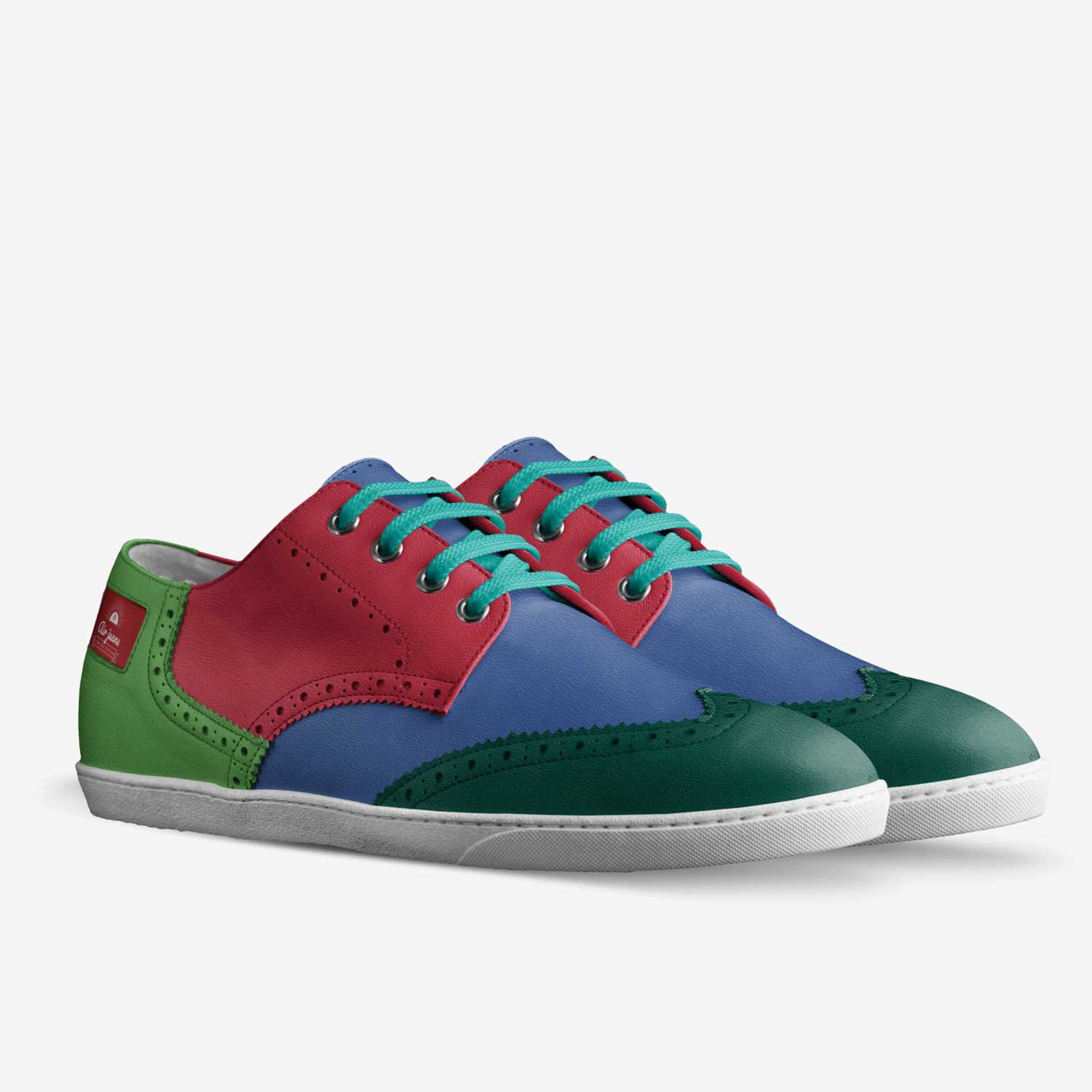 Air juans custom made in Italy shoes by Juan Eloy | Double view