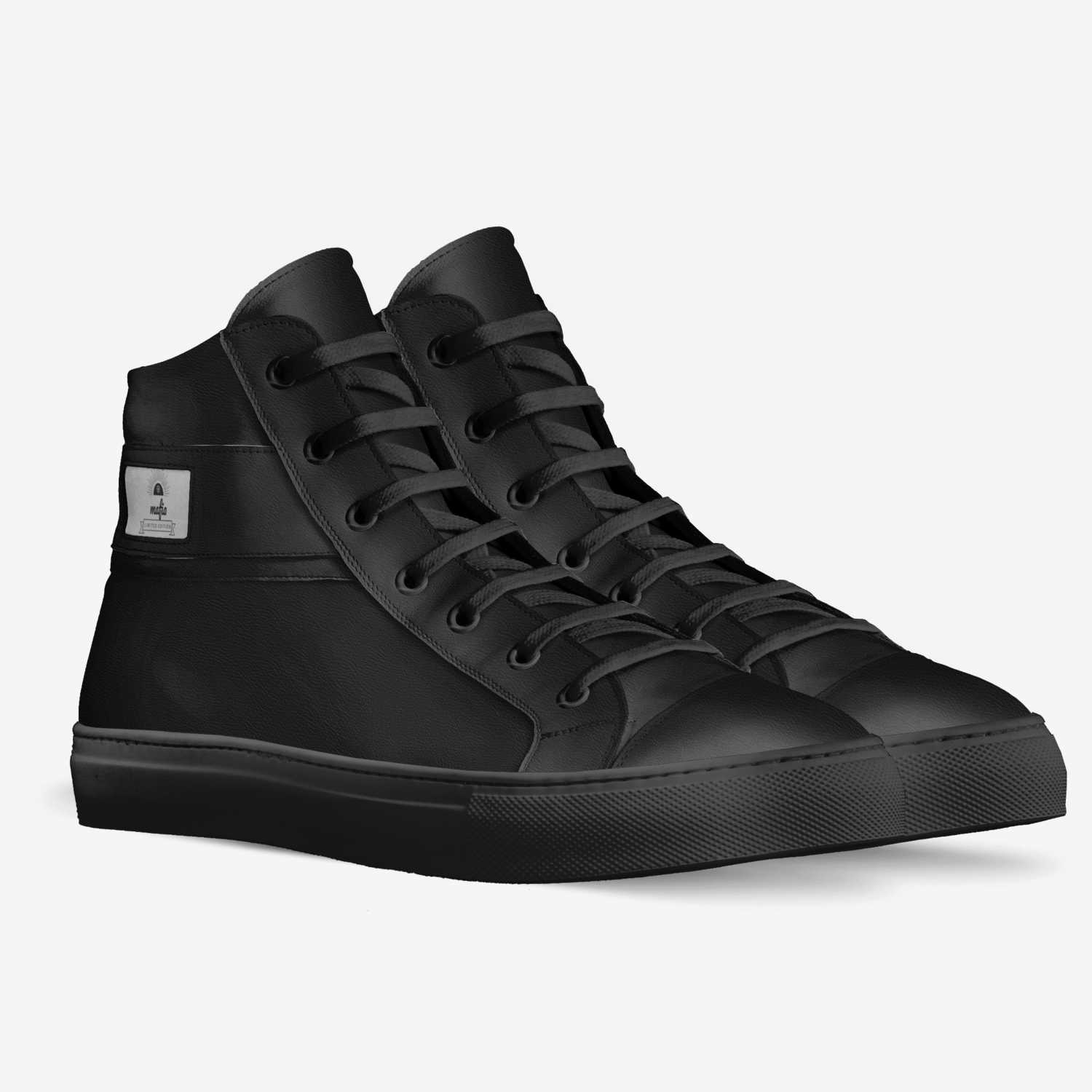 mafia custom made in Italy shoes by Miss Papeck | Double view