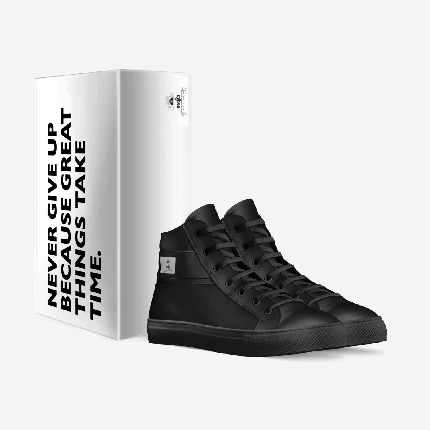 mafia custom made in Italy shoes by Miss Papeck | Box view
