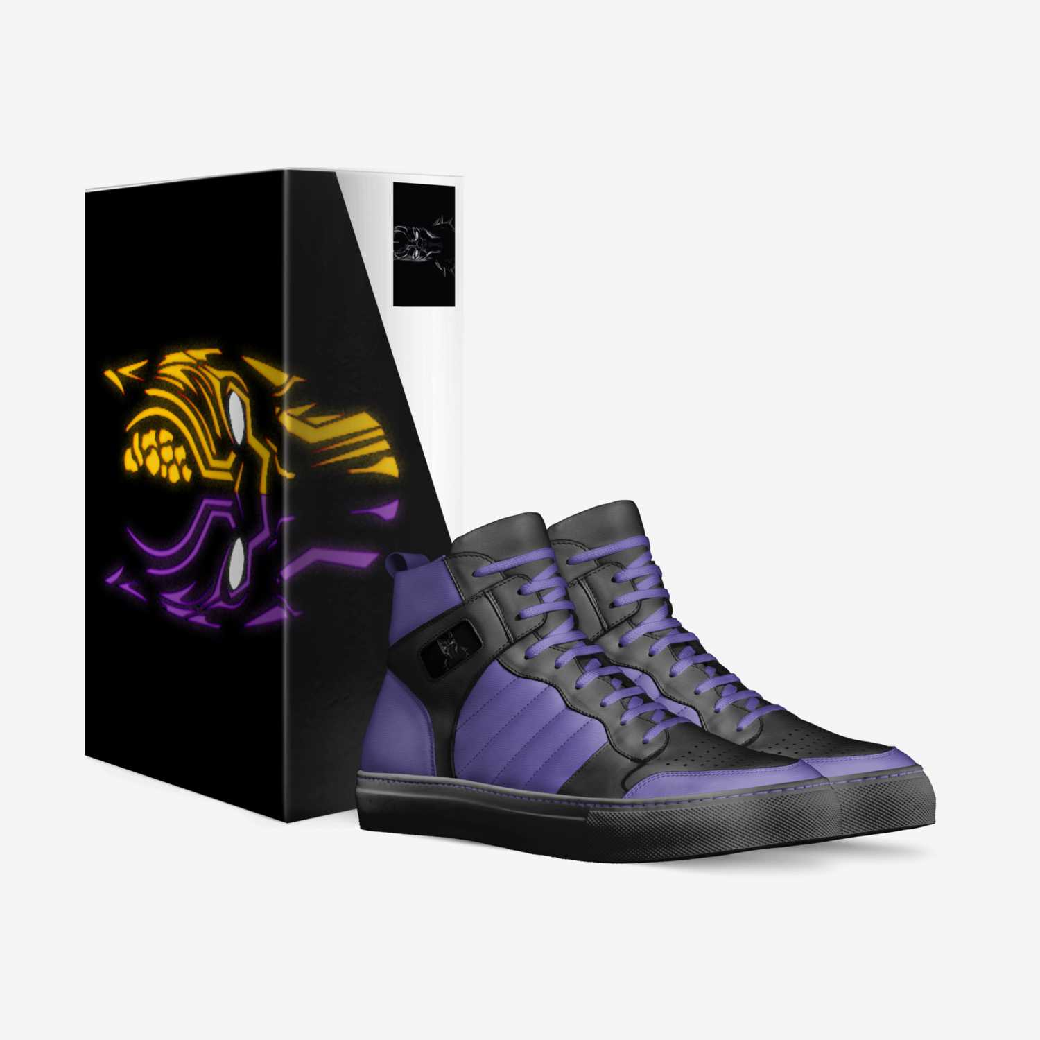 Wakanda Forever custom made in Italy shoes by Joshua Sepulveda | Box view