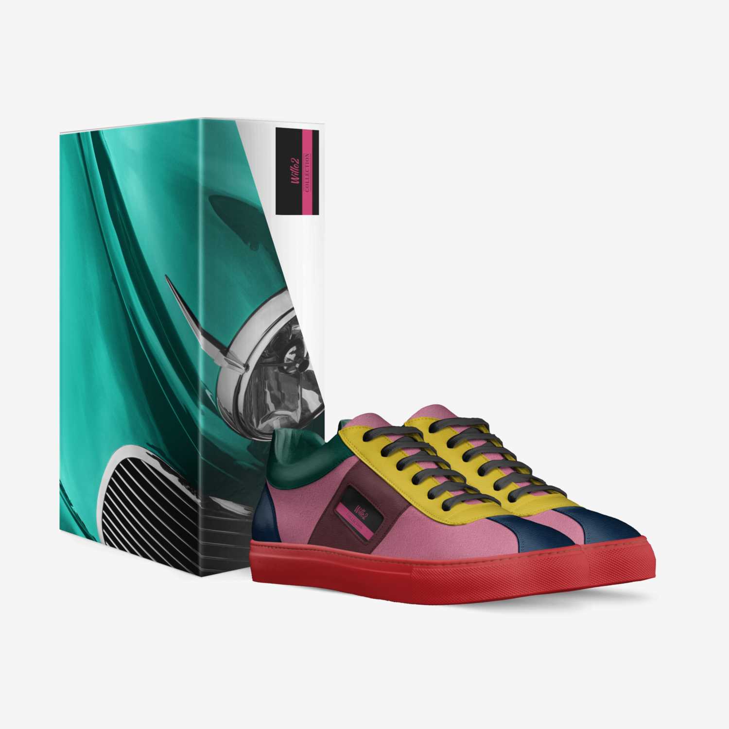 Willo2 custom made in Italy shoes by Will Miltenberger | Box view