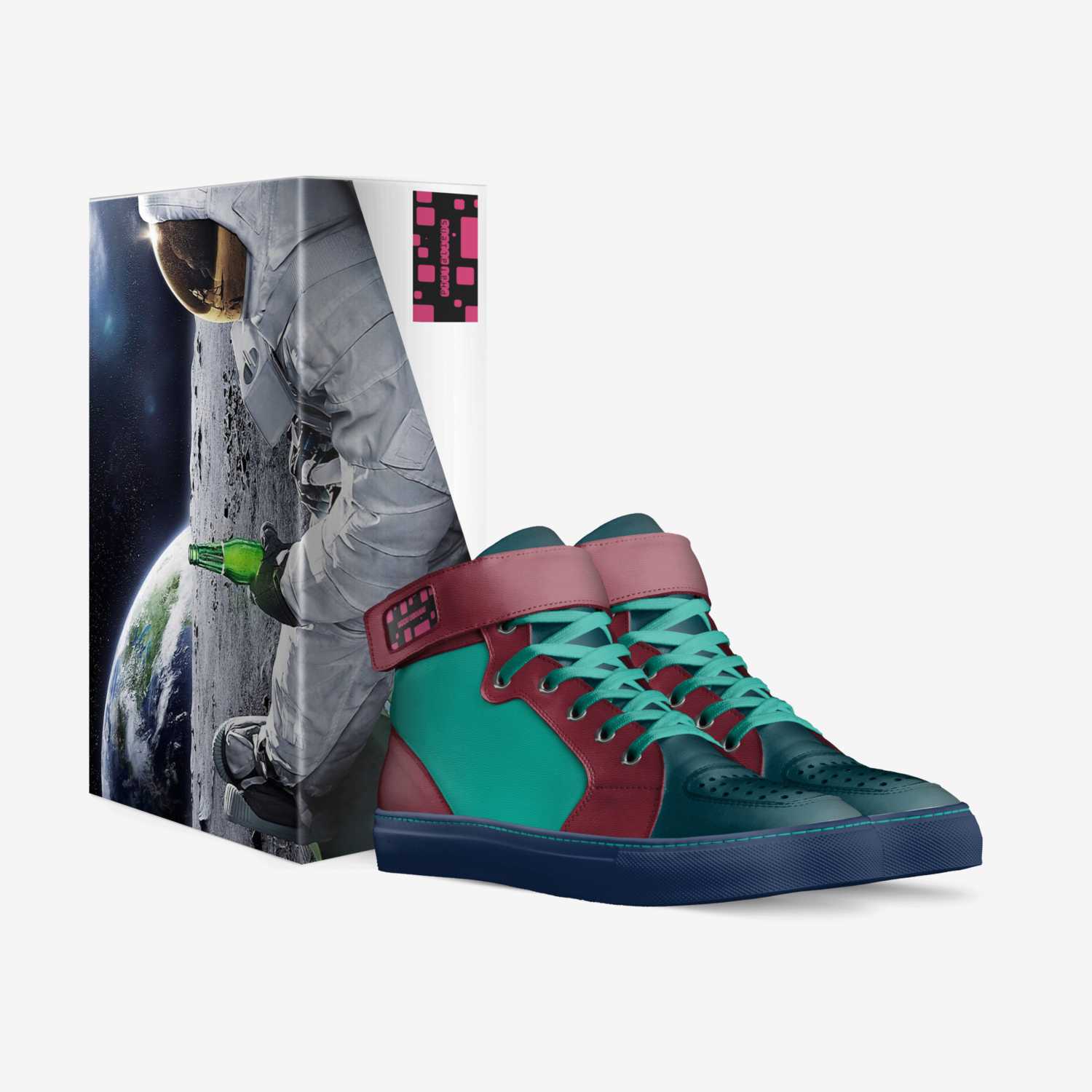 Phat aliens A Custom Shoe concept by Barry Mccockinner