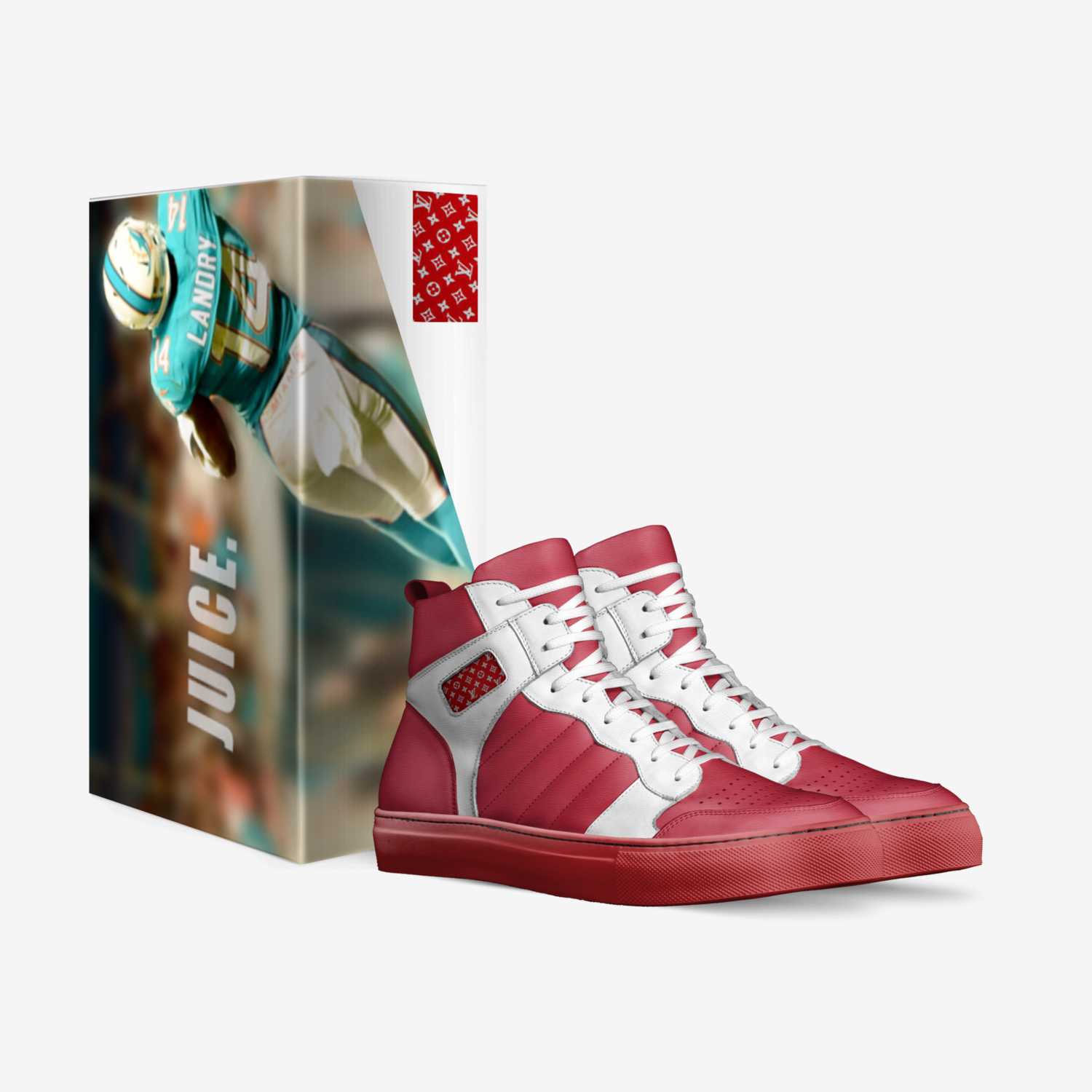 xmflash custom made in Italy shoes by Xander Mcguire | Box view