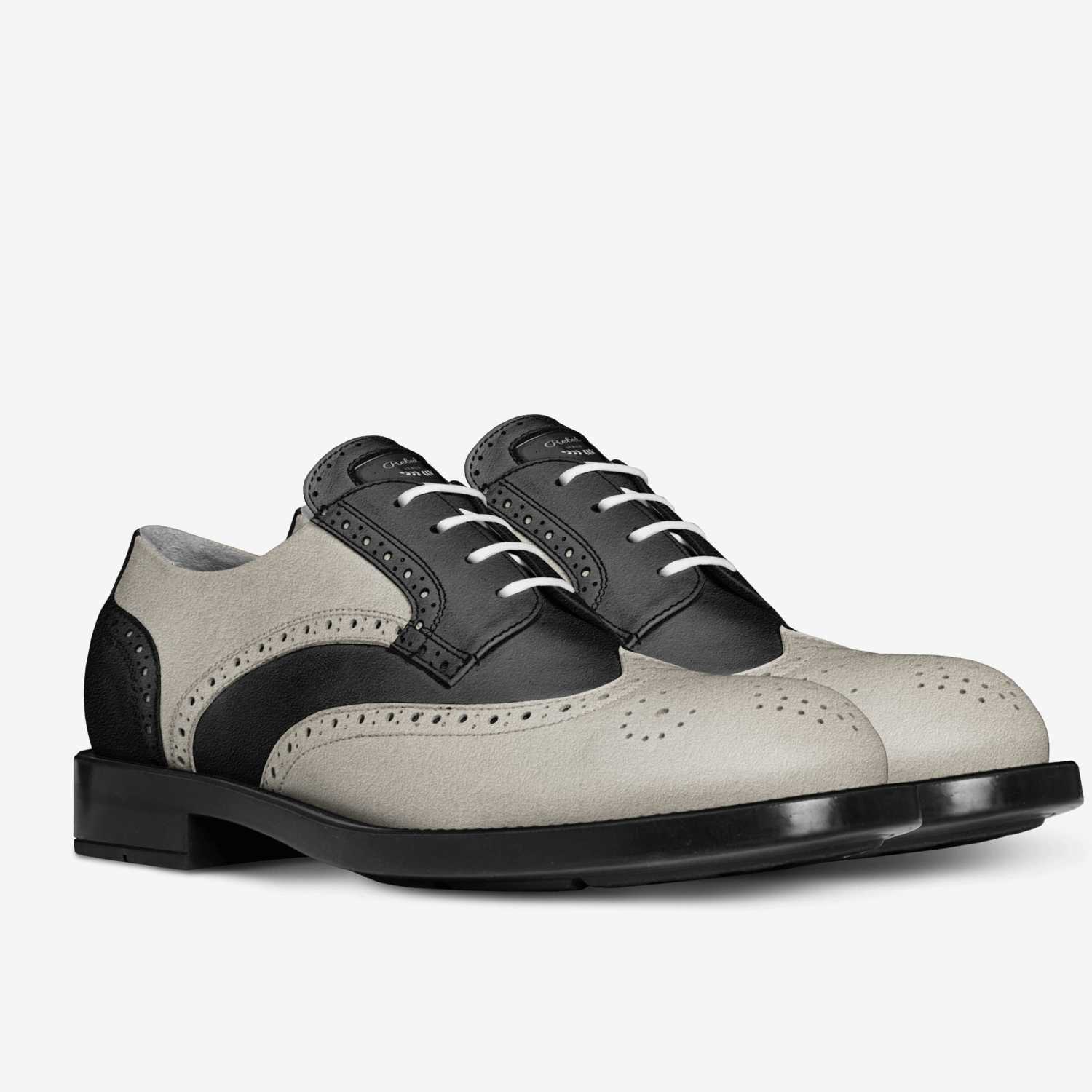 Rebel custom made in Italy shoes by Rebell | Double view