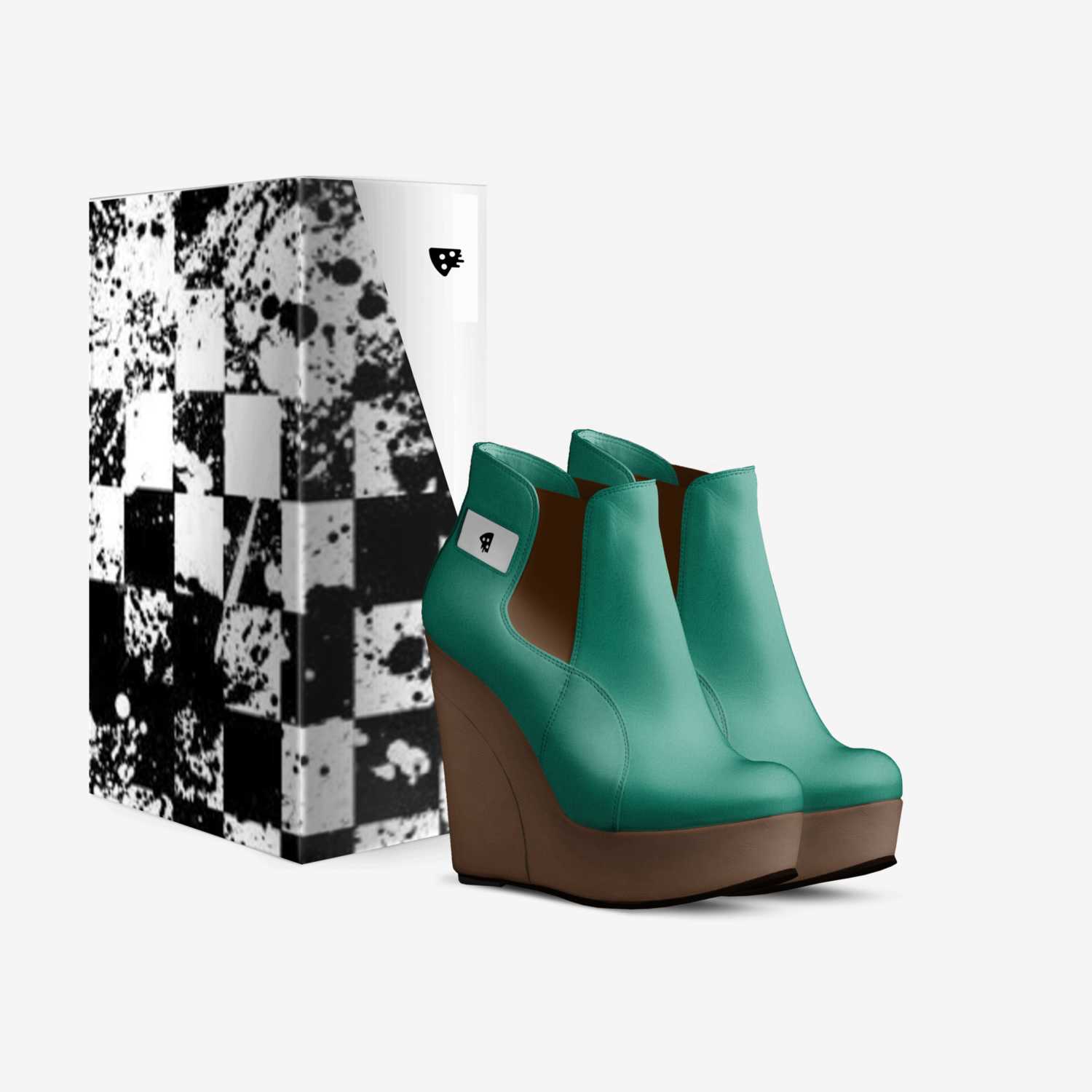coolmax custom made in Italy shoes by Summer Berube | Box view