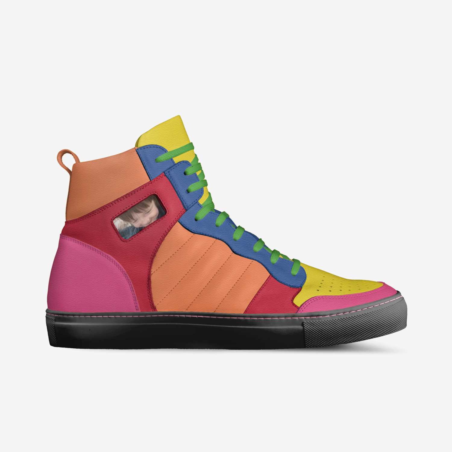 Craigon's custom made in Italy shoes by Bailey Owens | Side view