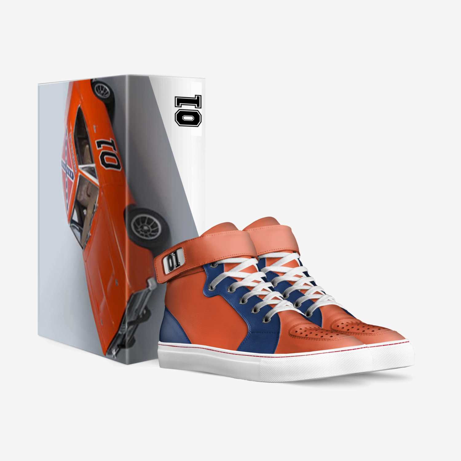 Epic sneekers  custom made in Italy shoes by Andrew Lombardo | Box view