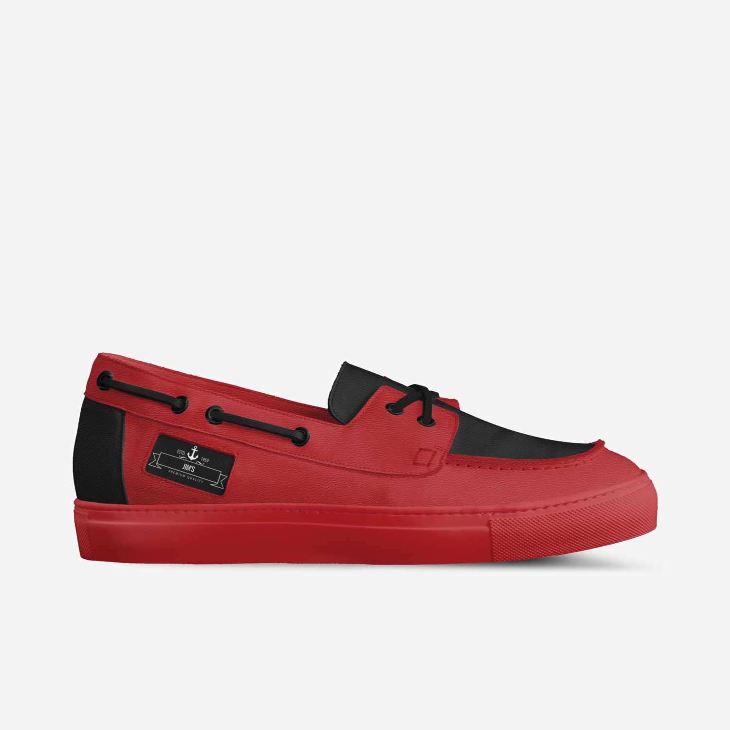 Jim's custom made in Italy shoes by Jimmy J Richardson | Side view