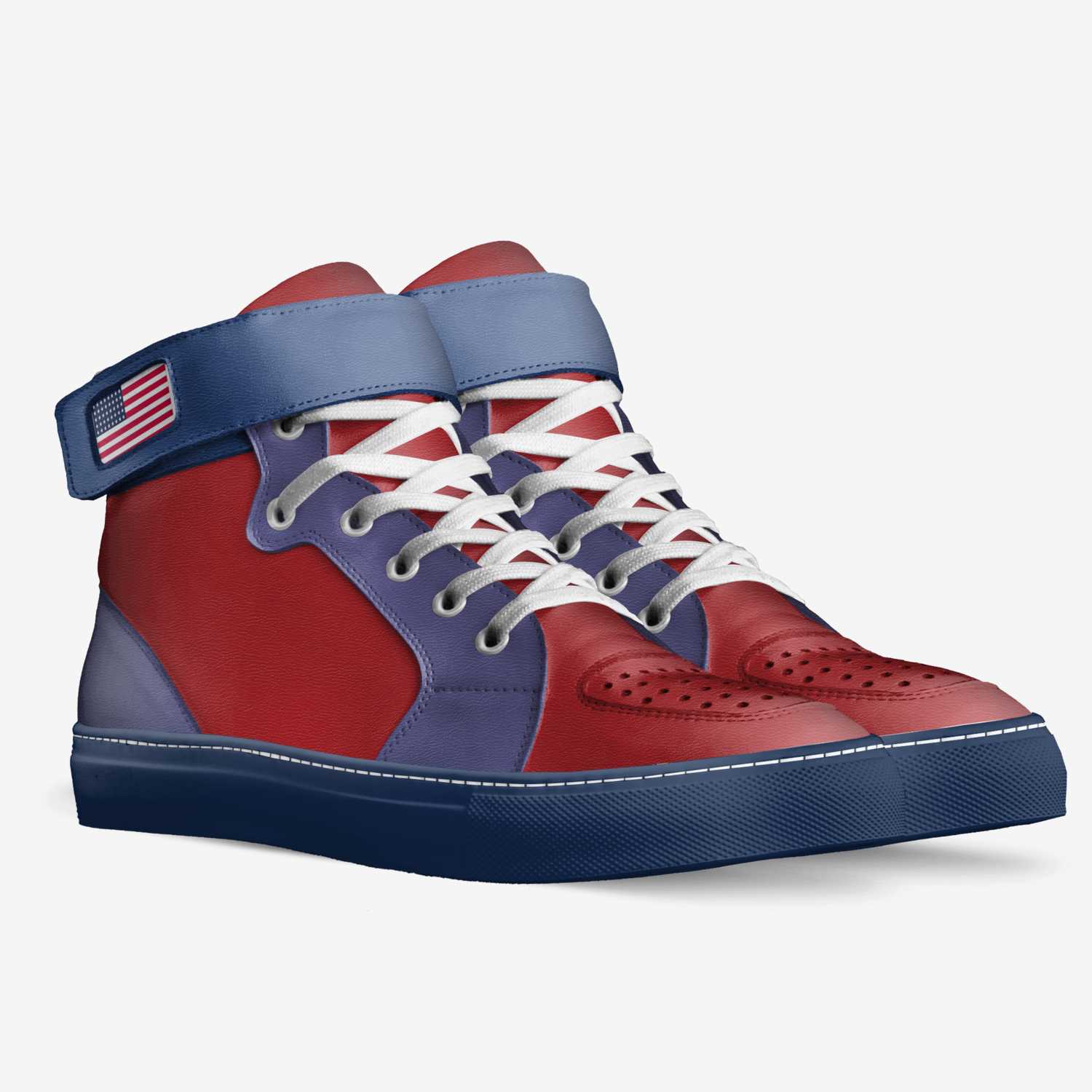America custom made in Italy shoes by Kayla | Double view