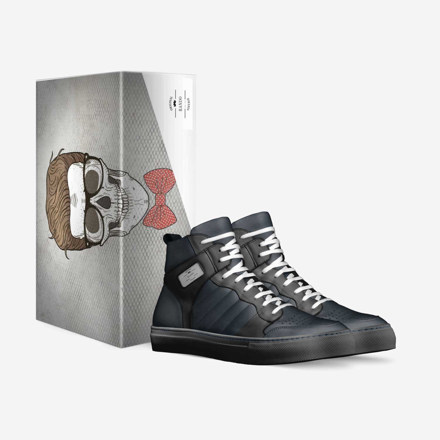 rando custom made in Italy shoes by Shana Justice | Box view