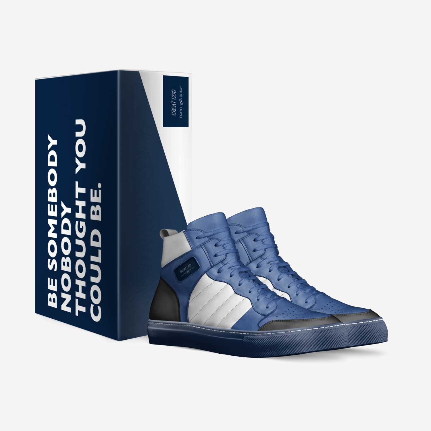 GREAT GOD  custom made in Italy shoes by Tony Thomas | Box view