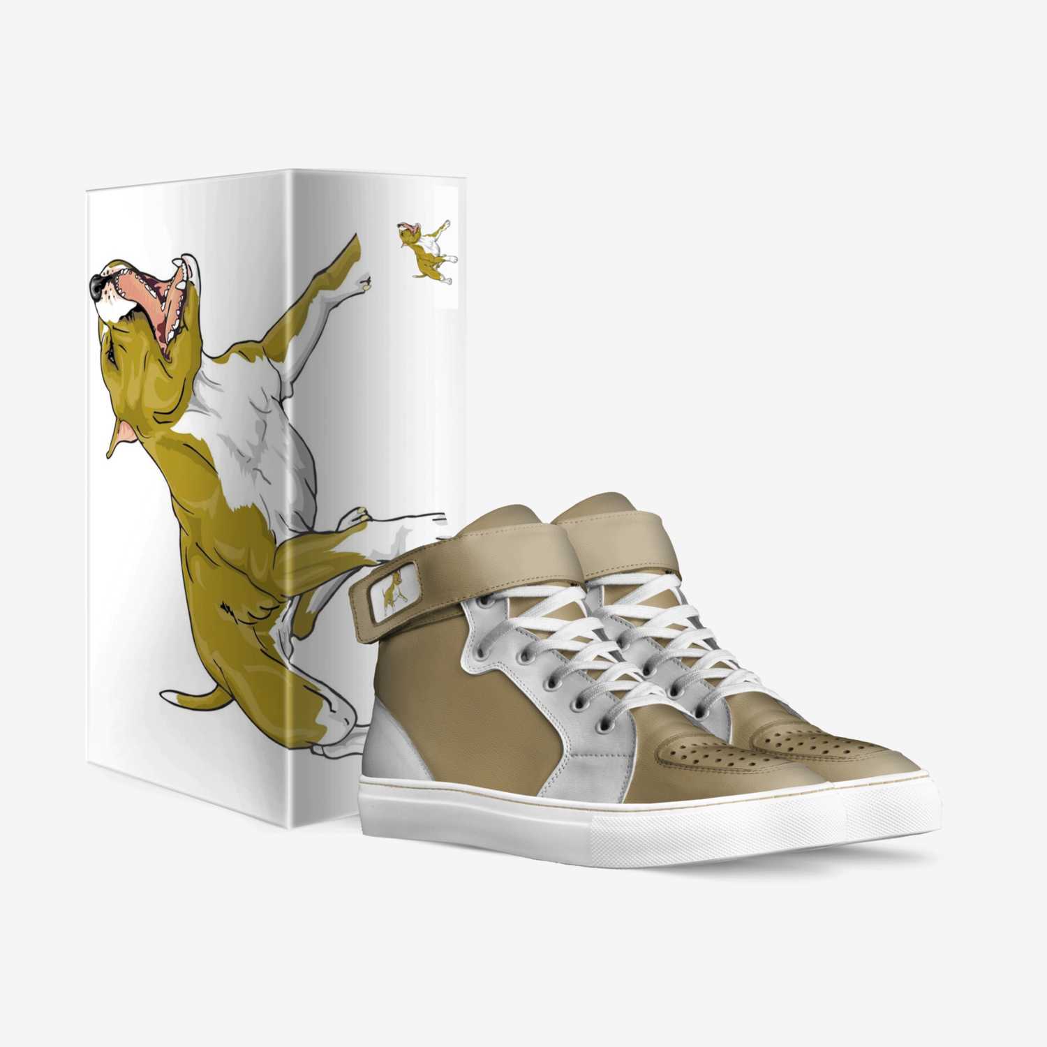 Pitbull custom made in Italy shoes by Kayla | Box view