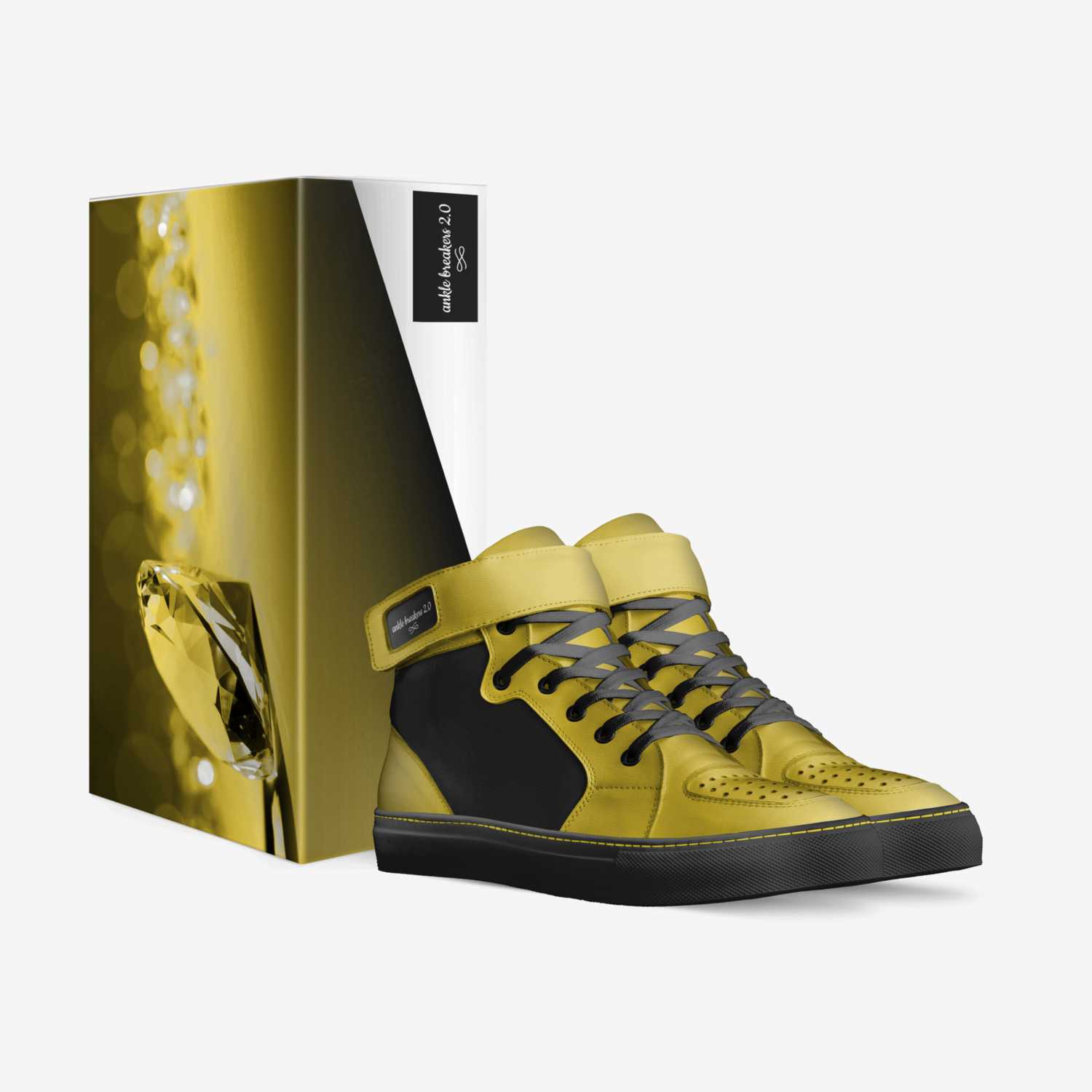 ankle breakers 2.0 custom made in Italy shoes by Gregory Francis | Box view