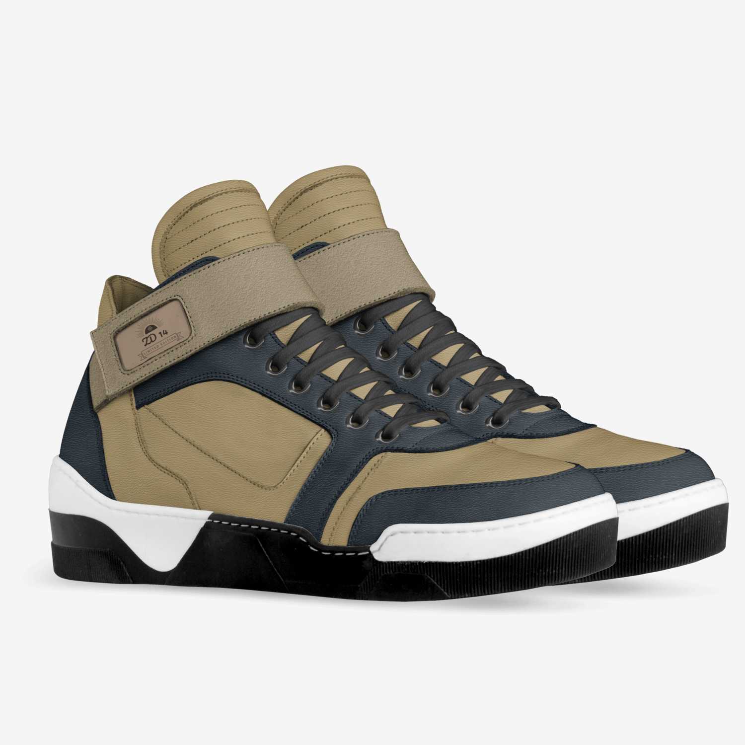 ZD 14 custom made in Italy shoes by Zane Debbagh | Double view